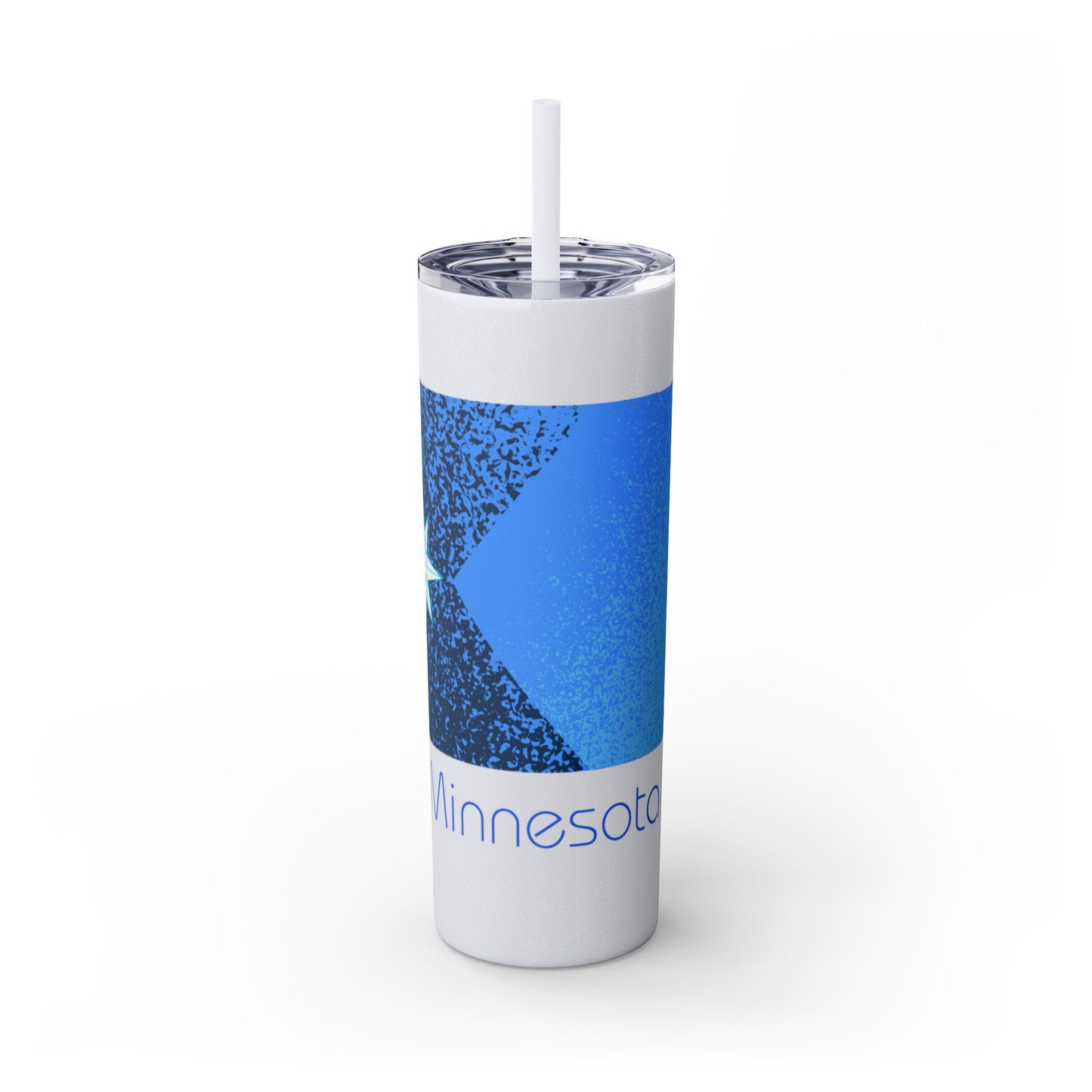 Modern Minnesota Tumbler with Straw, 20oz