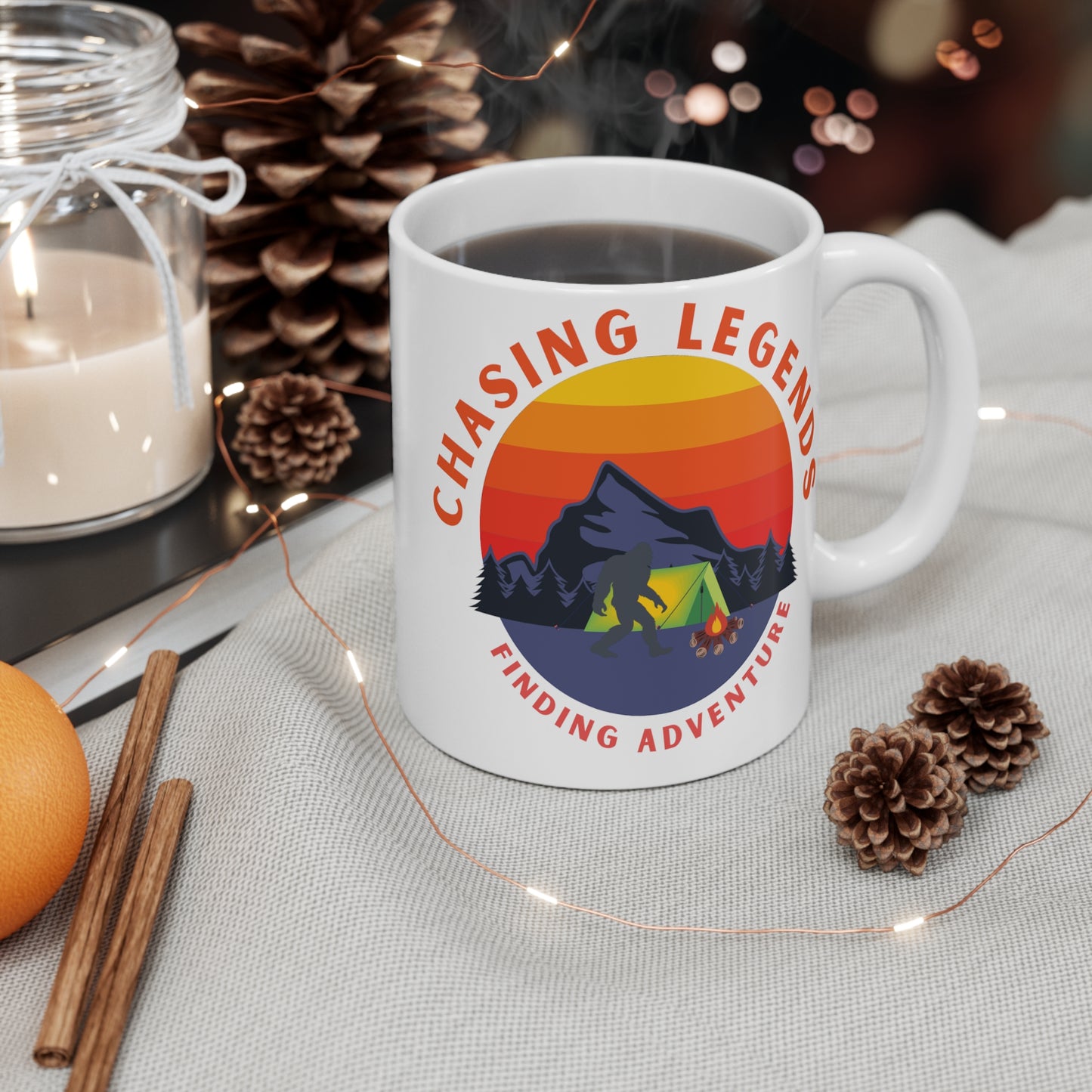 Bigfoot Adventure: Chasing Legends Mug 11oz