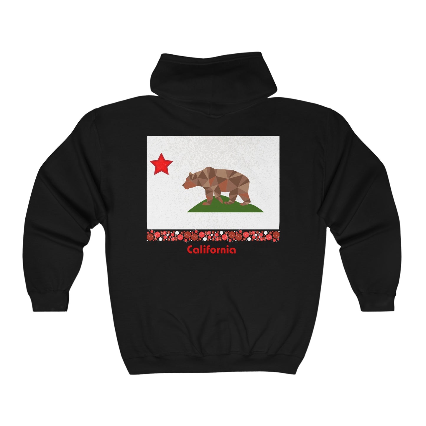 Sudadera unisex con capucha y cierre completo Heavy Blend™ de Modern California 