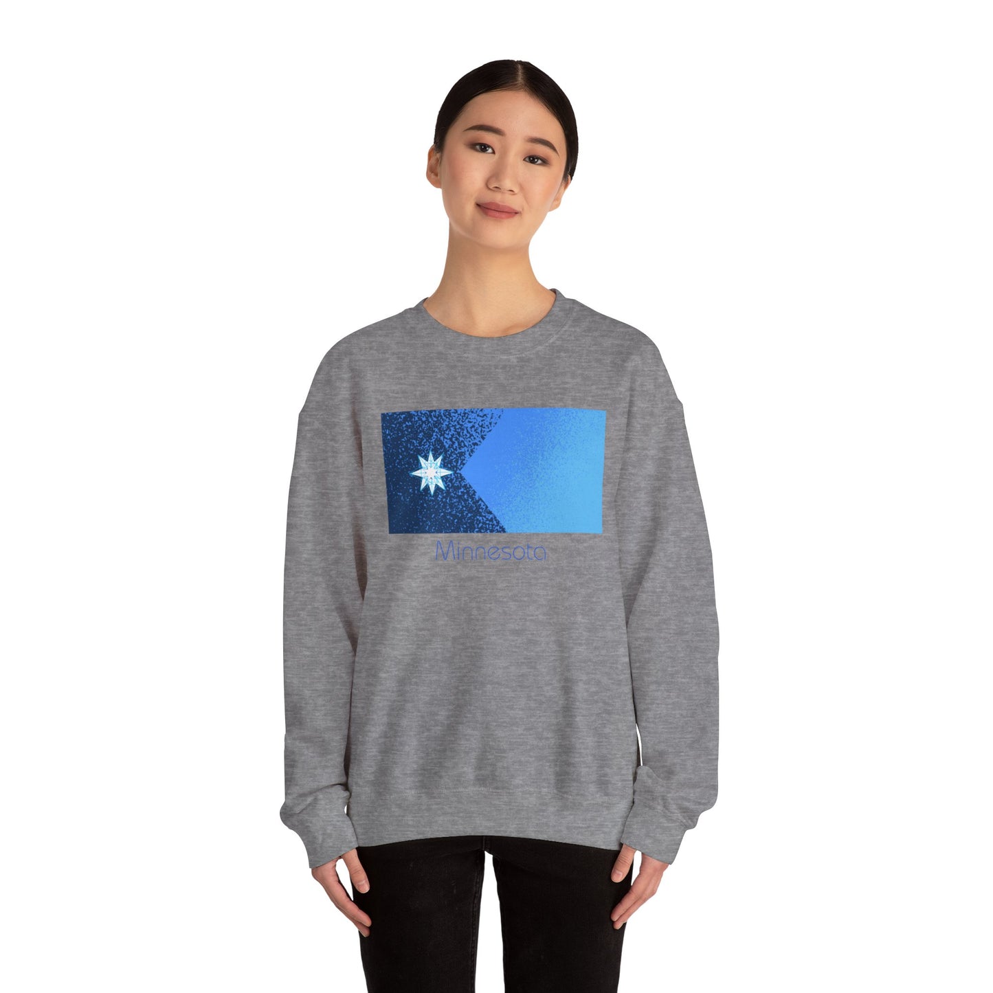 Modern Minnesota Unisex Heavy Blend™ Crewneck Sweatshirt