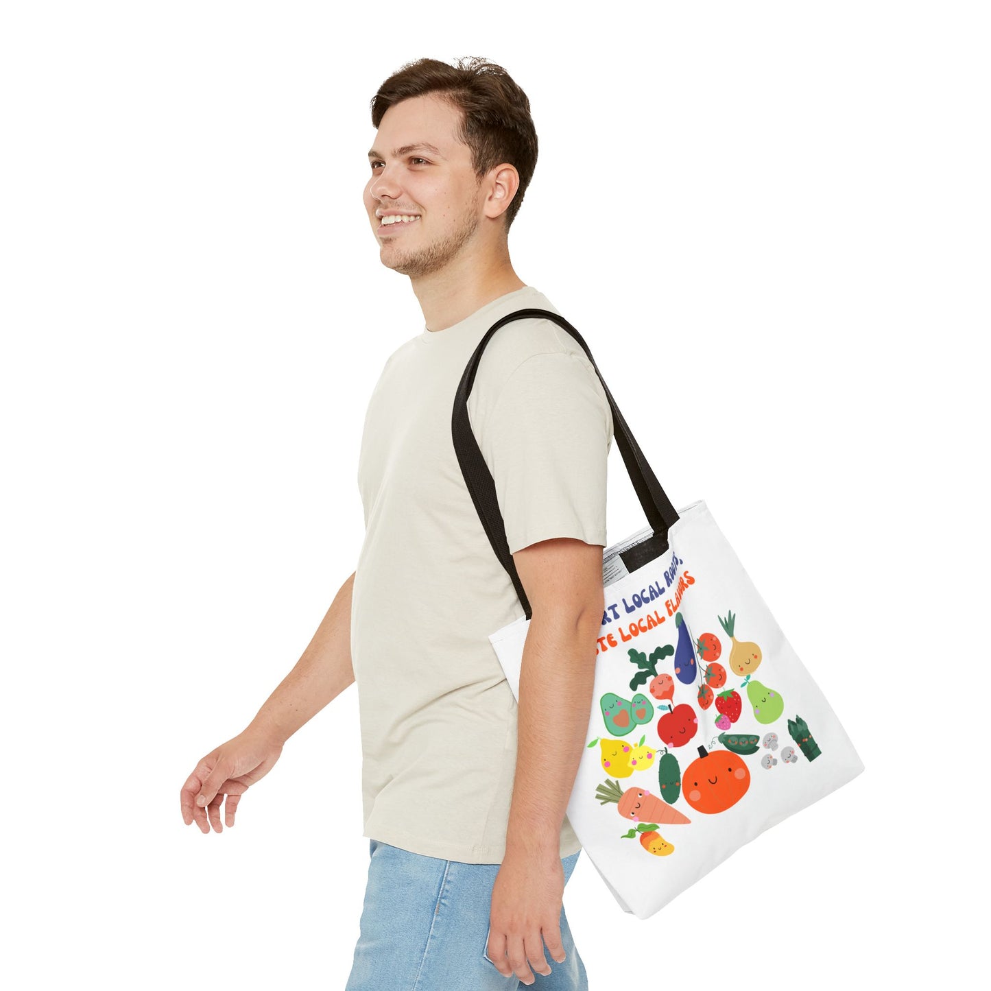 Local Roots, Local Flavors Tote Bag