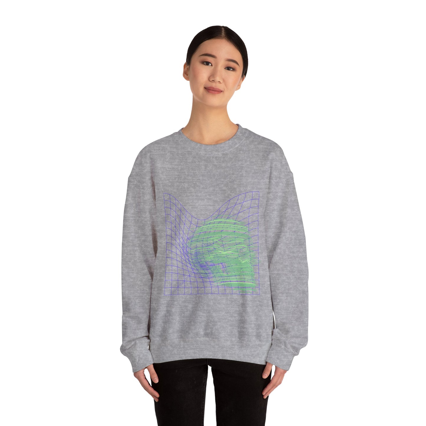 Space and Time Unisex Heavy Blend™ Crewneck Sweatshirt EU