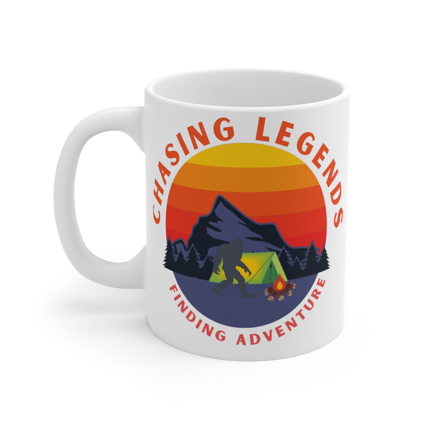 Bigfoot Adventure: Chasing Legends Mug 11oz