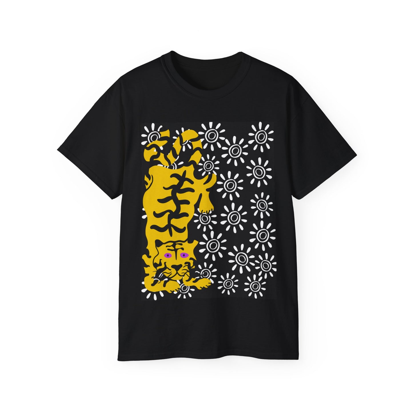 Tiger with White Suns Unisex Ultra Cotton Tee