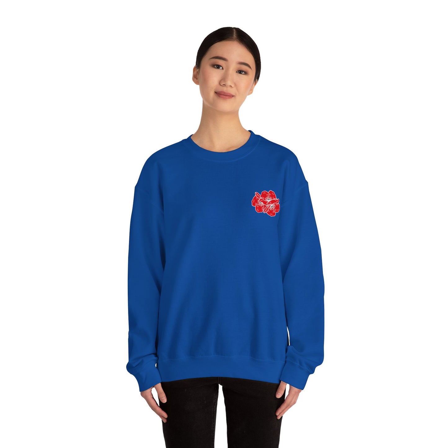 Poppies Unisex Heavy Blend™ Crewneck Sweatshirt EU