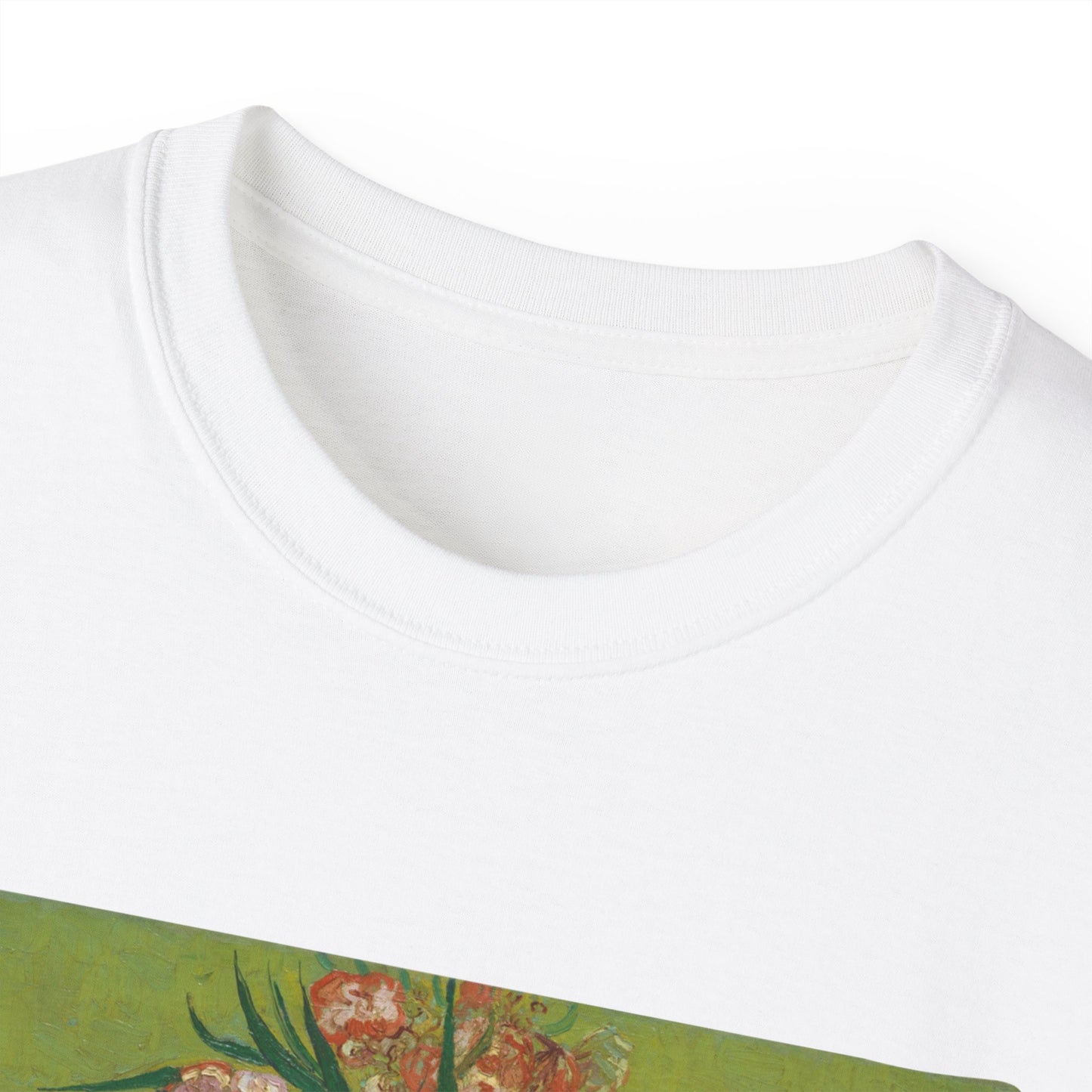 Ripped Vincent Van Gogh, Oleanders 1888 Ultra Cotton Tee