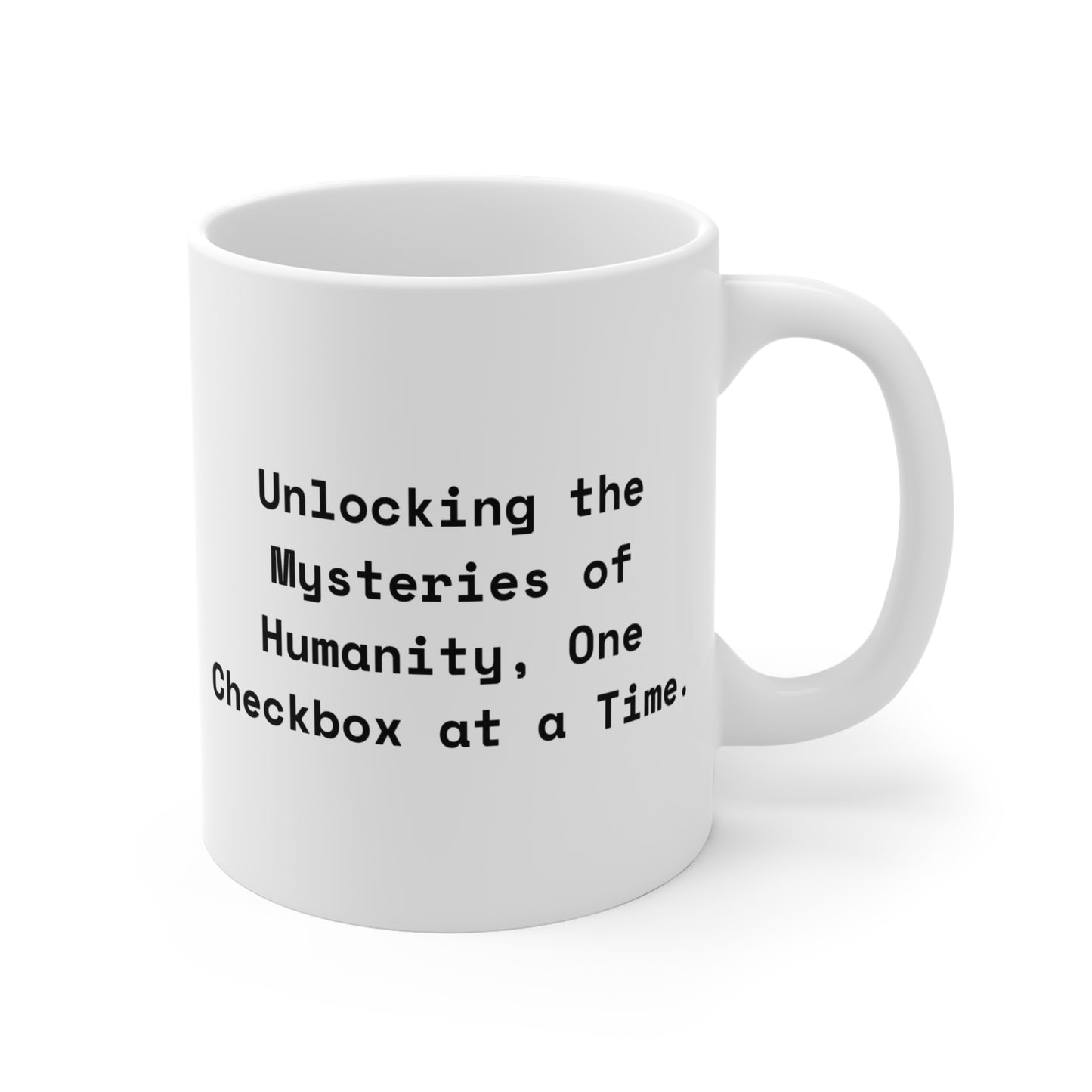 Social Researcher Checkbox Mug 11oz