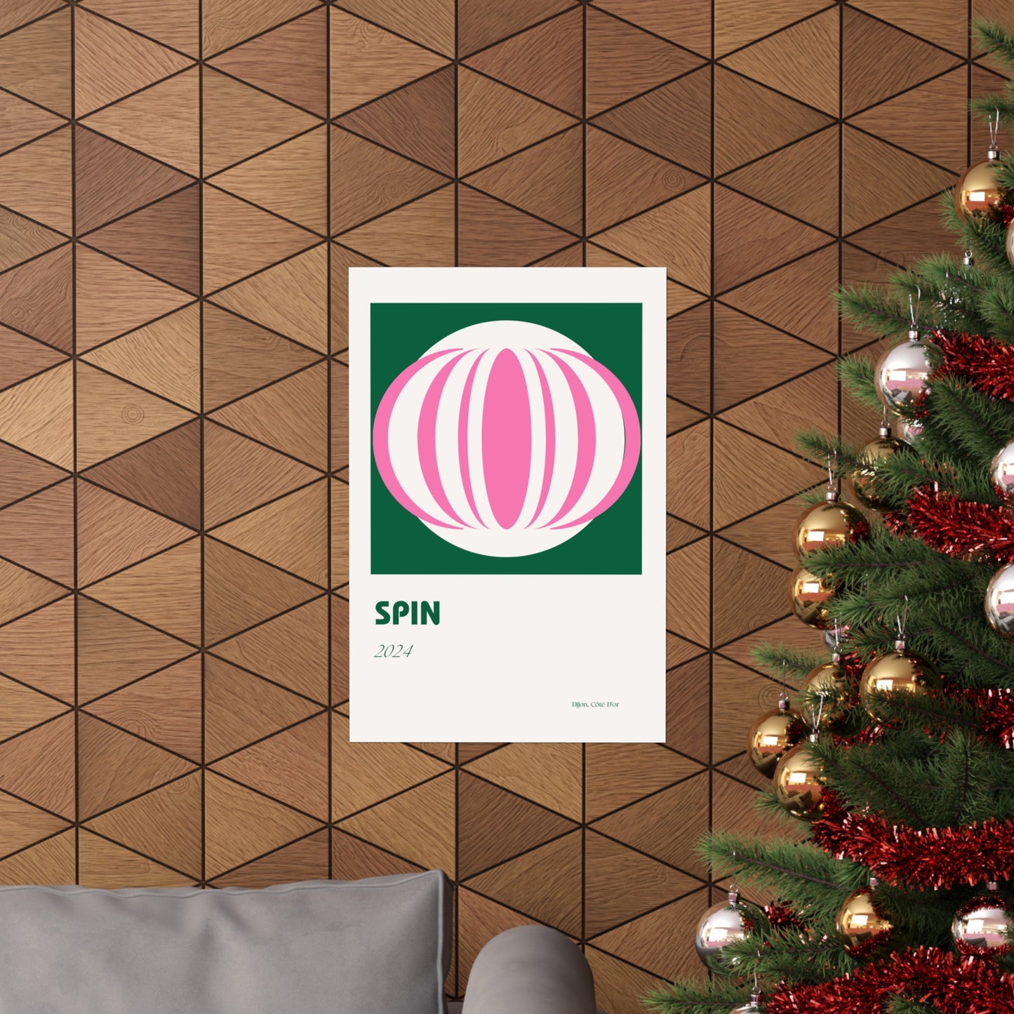 Spin Vertical Posters