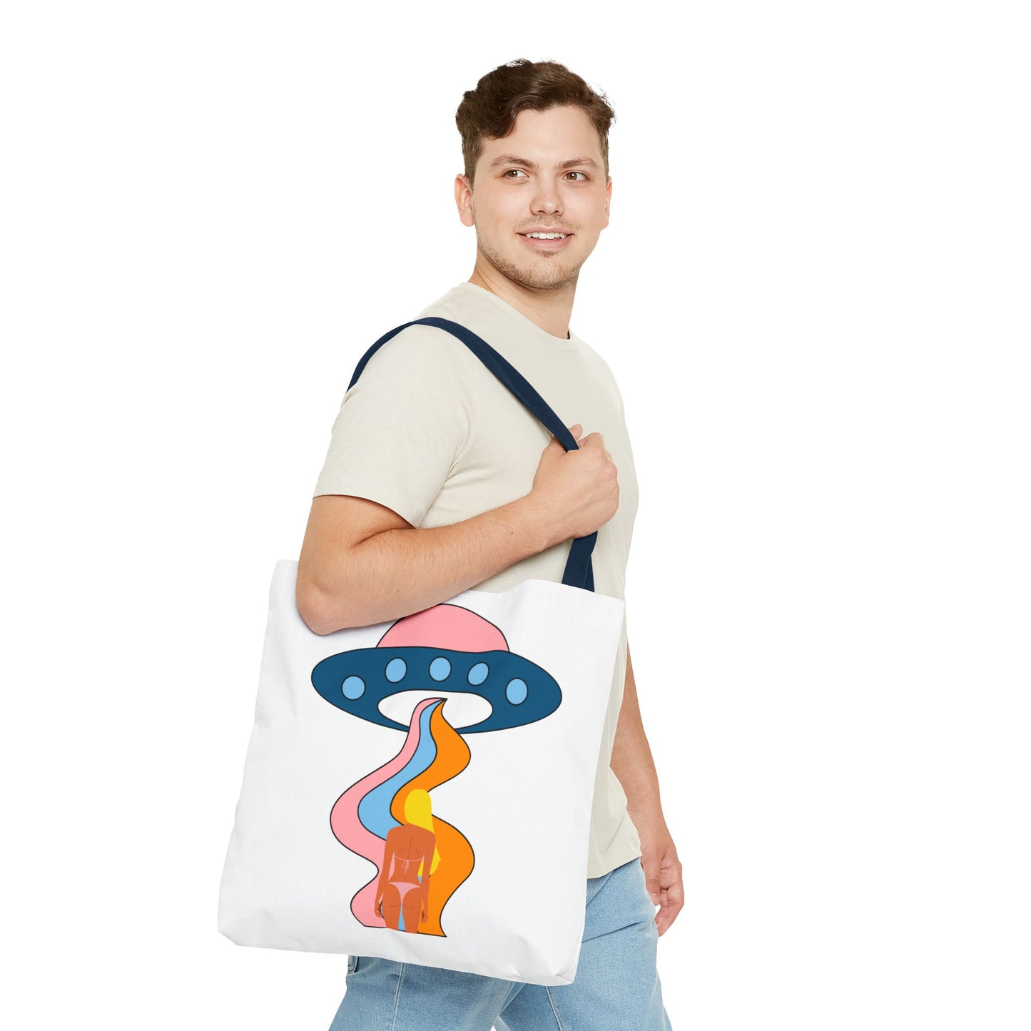 Bikini Abduction Tote Bag