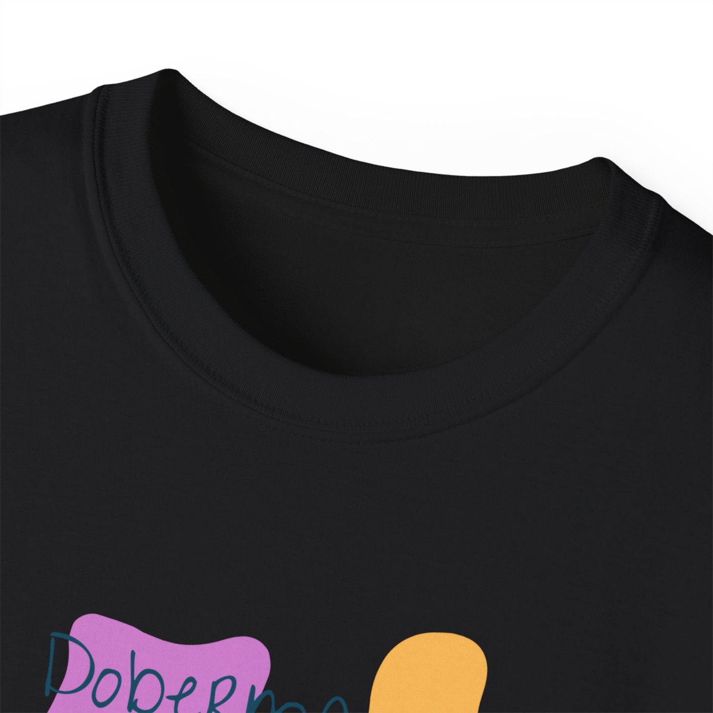 Camiseta unisex de algodón ultra fino Doberman Top EU