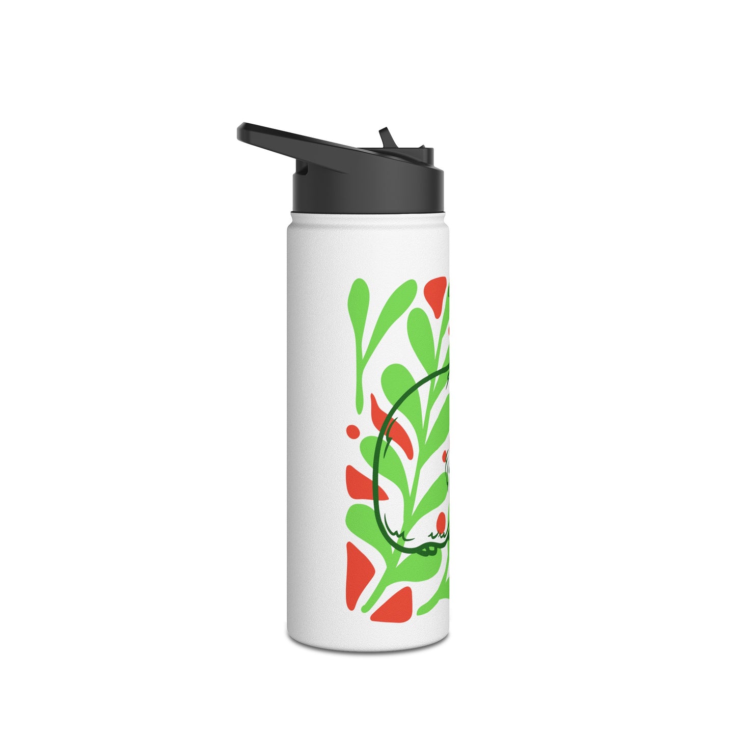 Capybara Steel Water Bottle, Standard Lid