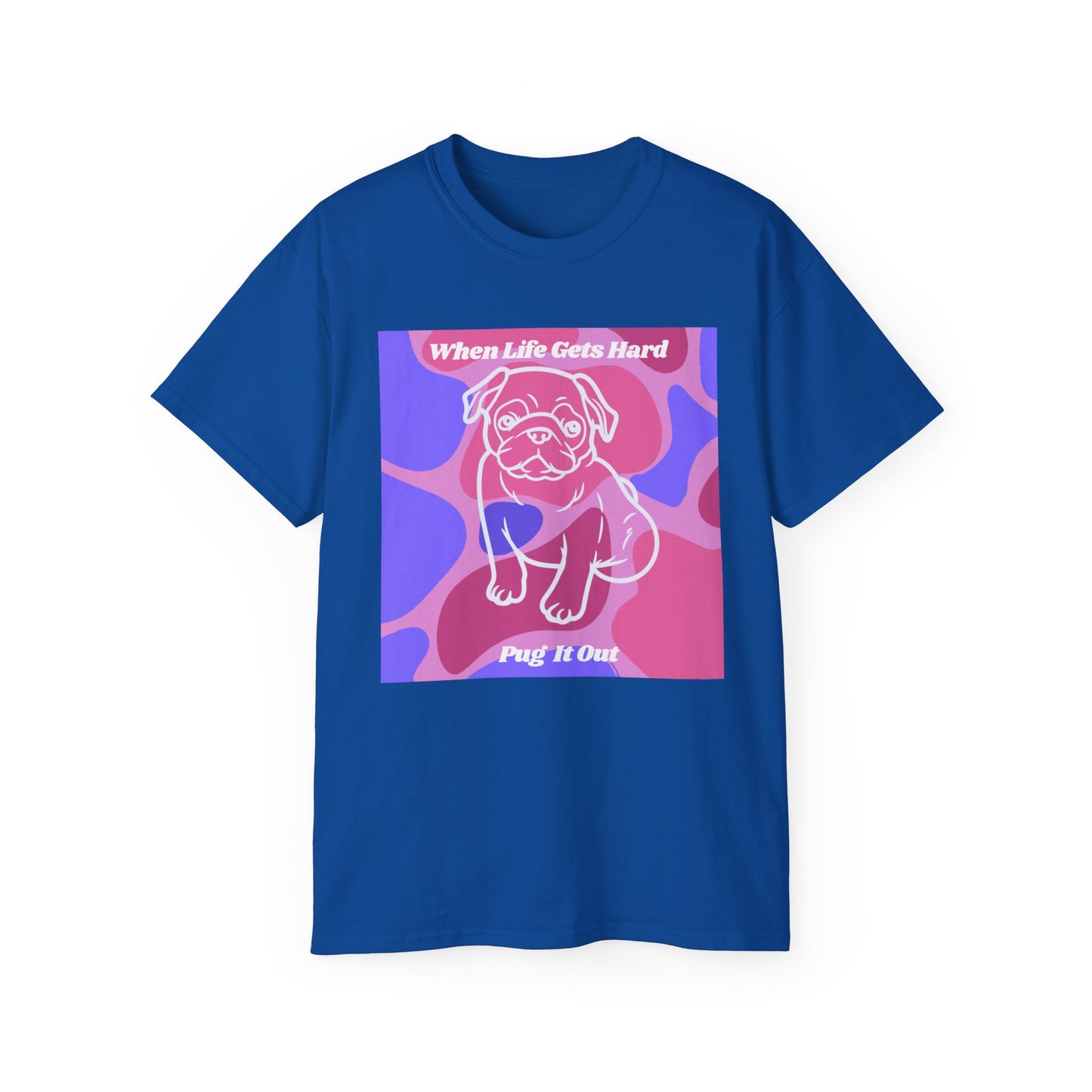 Charming Pug Unisex Ultra Cotton Tee