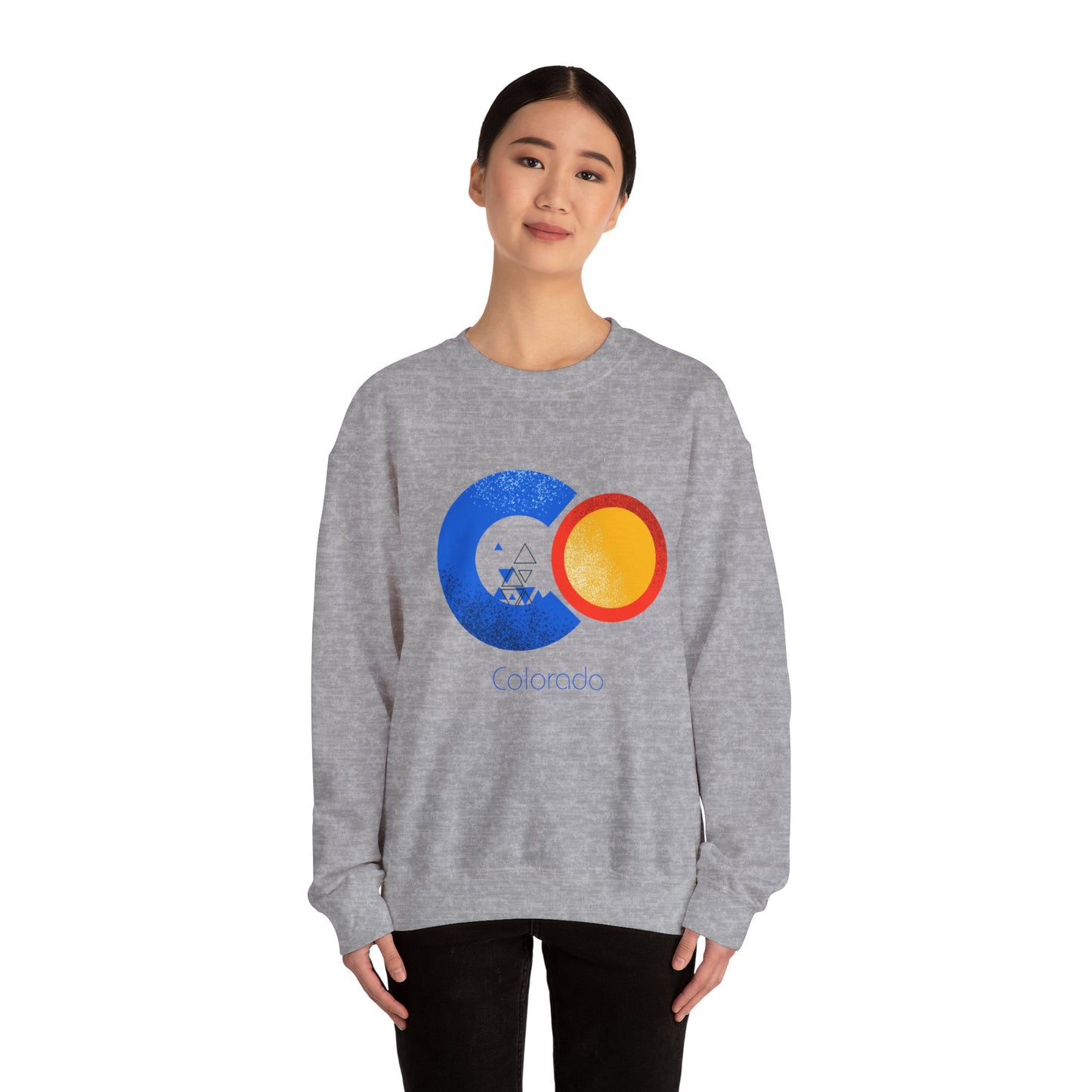 Modern Colorado Unisex Heavy Blend™ Crewneck Sweatshirt EU