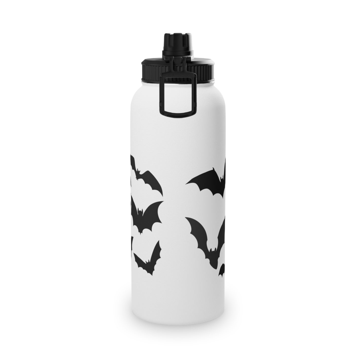 I Love Bats Steel Water Bottle, Standard Lid EU