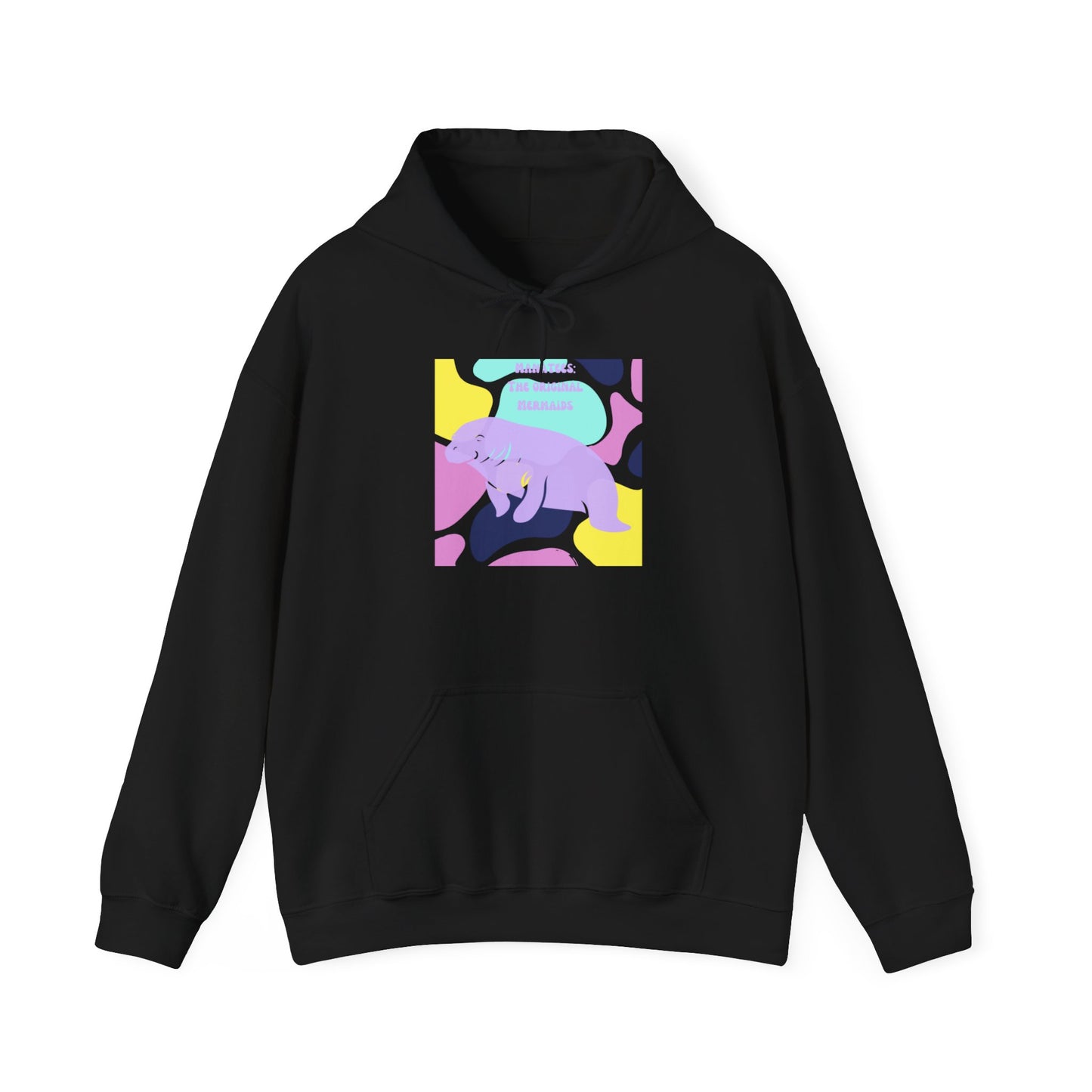 Sudadera con capucha unisex de mezcla pesada The Original Mermaid Manatee