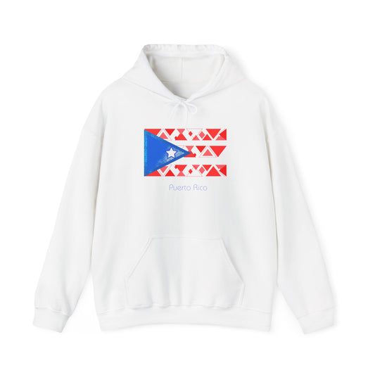 Sudadera unisex con capucha y mezcla pesada Modern Puerto Rico