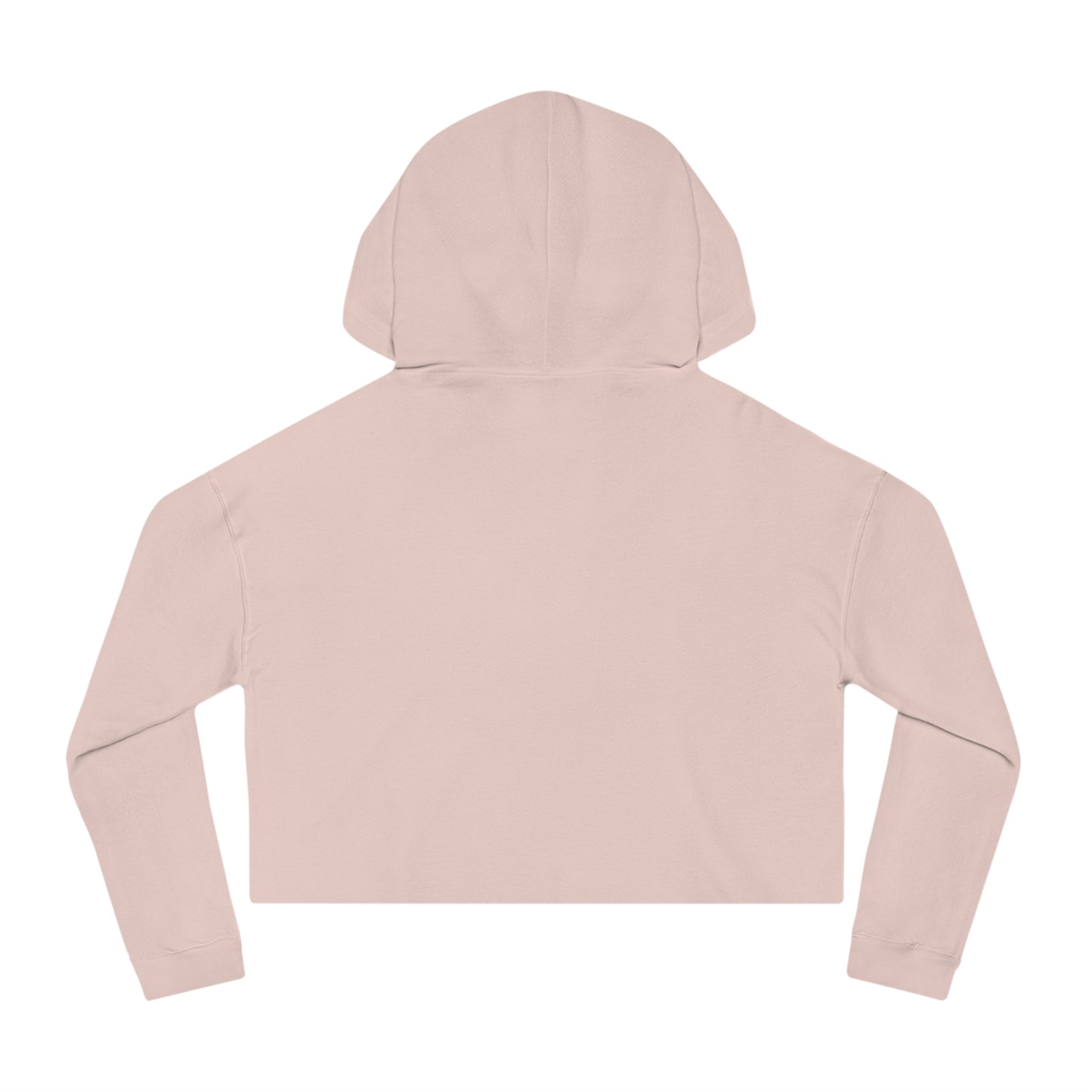 Half Way There Women’s Cropped Hooded Sweatshirt