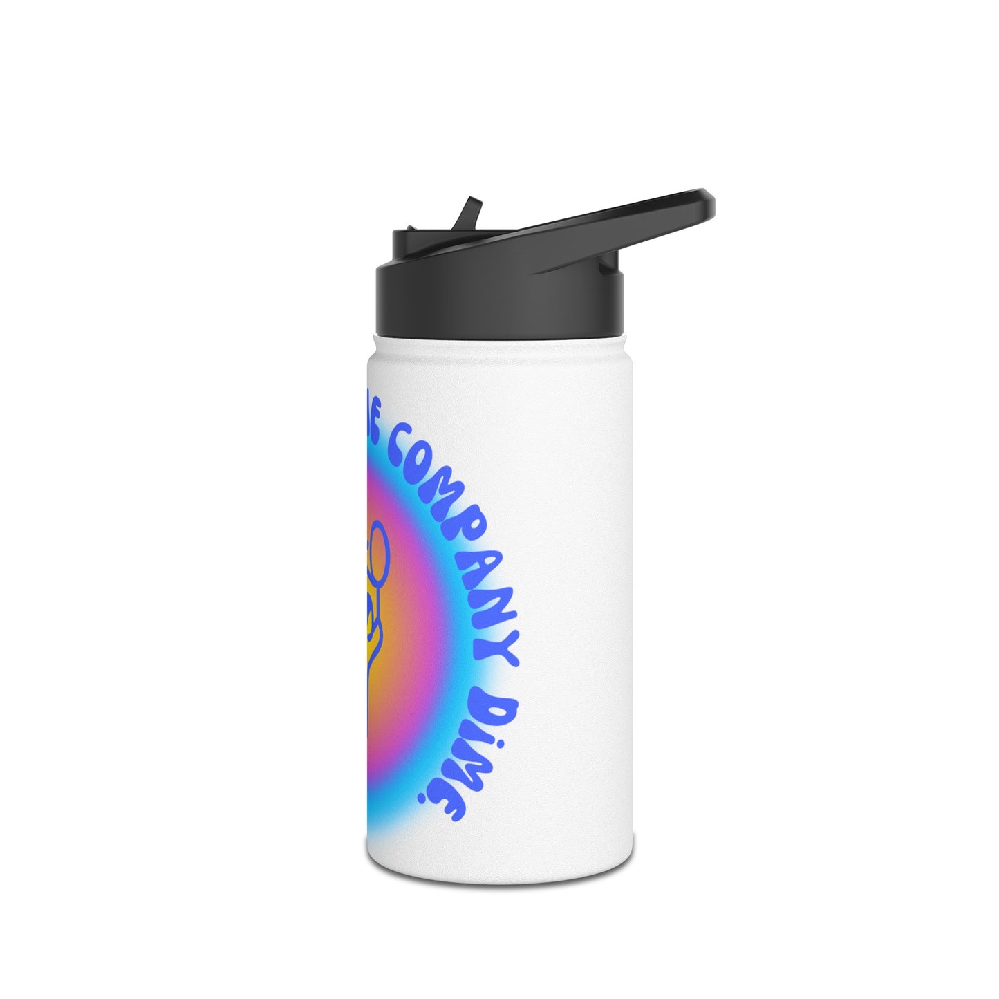 Daydreaming on the Company Dime Stainless Steel Water Bottle, Standard Lid