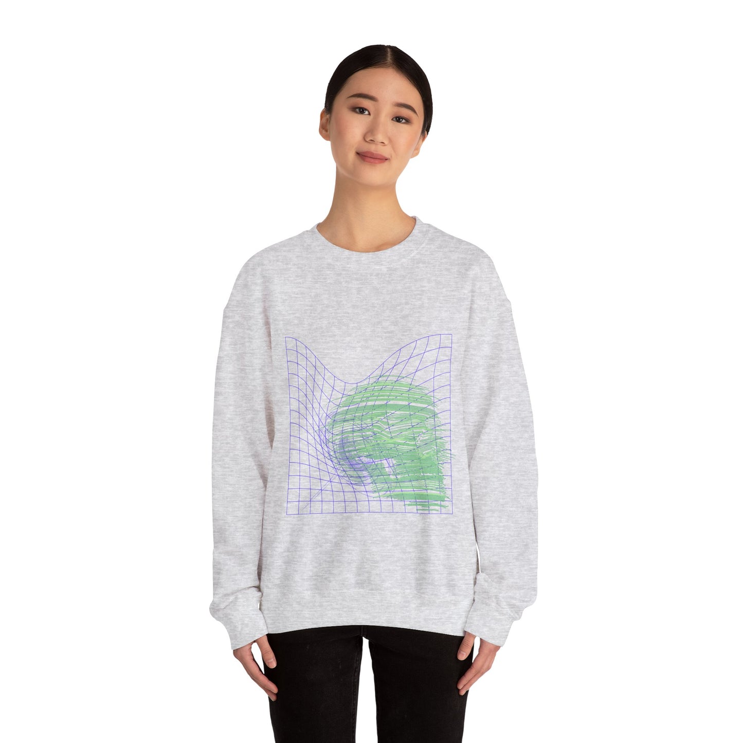 Space and Time Unisex Heavy Blend™ Crewneck Sweatshirt EU