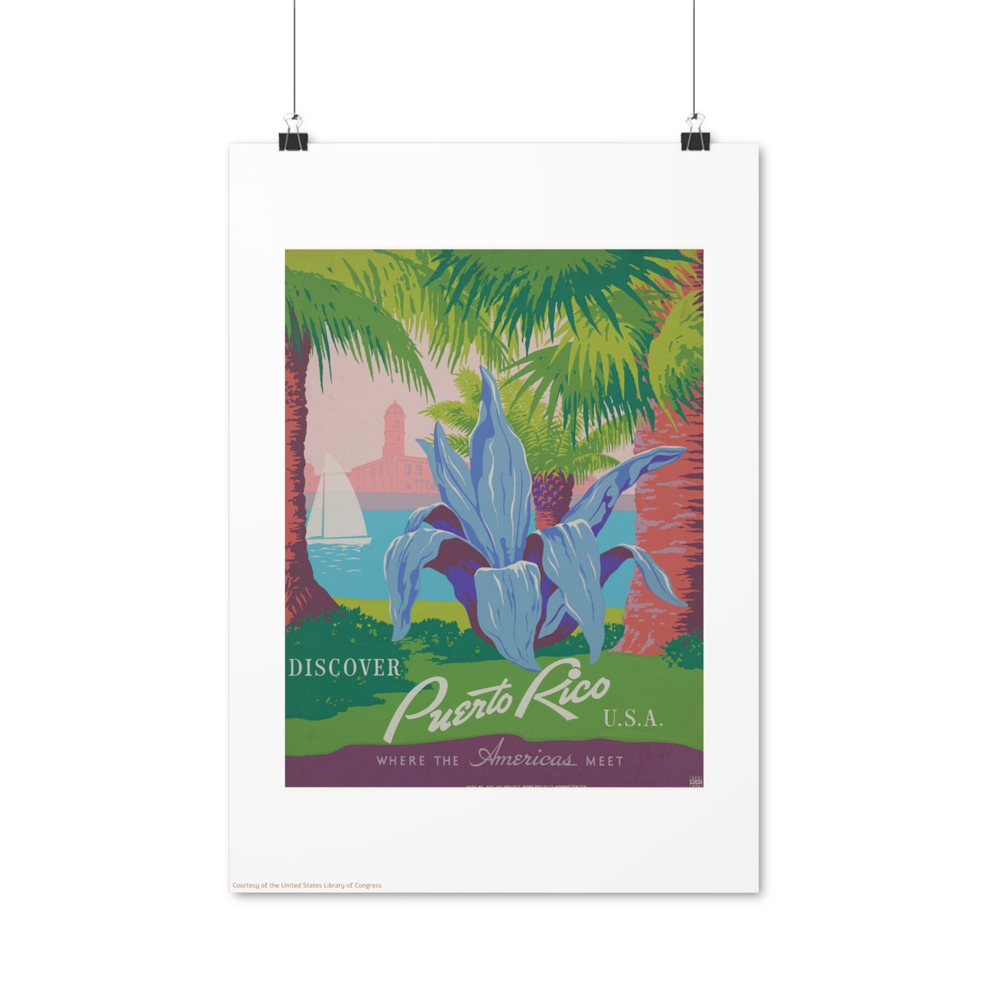 Puerto Rico Vertical Poster EU