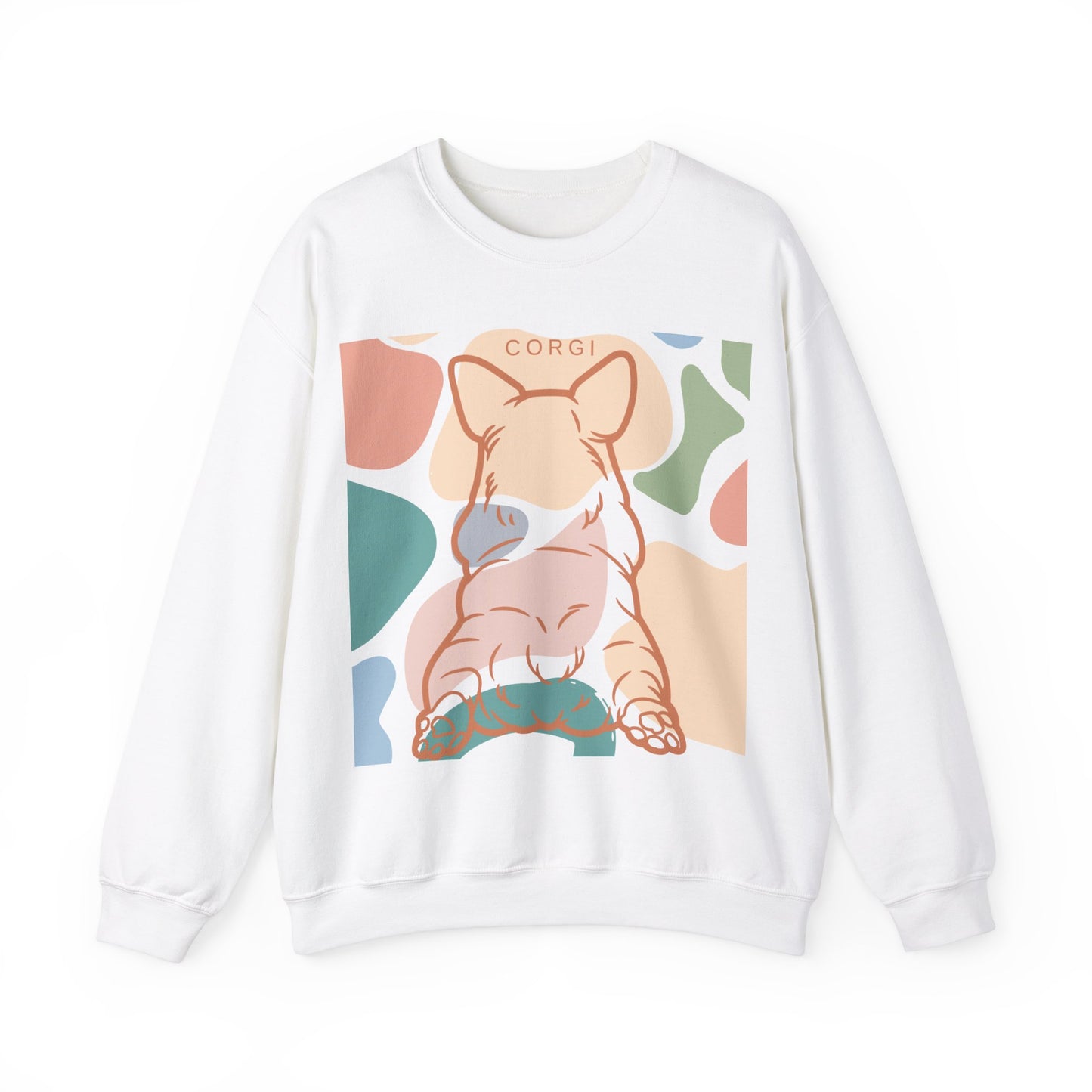 Cute Corgi Rump Unisex Heavy Blend™ Crewneck Sweatshirt EU