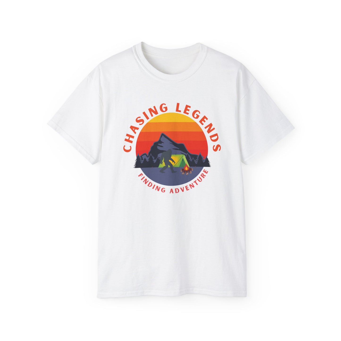 Camiseta unisex de algodón ultrafino Bigfoot Adventure: Chasing Legends 