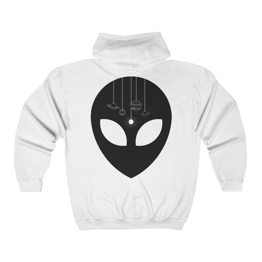 Alien Universe Unisex Heavy Blend™ Full Zip Hooded Sweatshirt EU