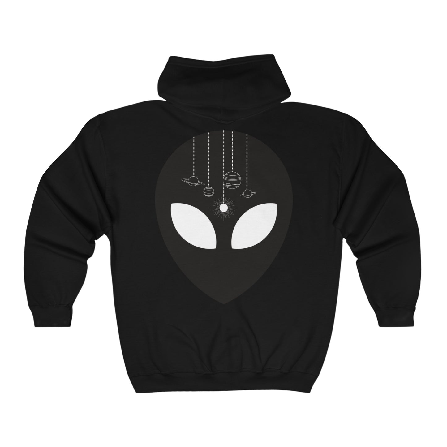 Alien Universe Unisex Heavy Blend™ Full Zip Hooded Sweatshirt EU