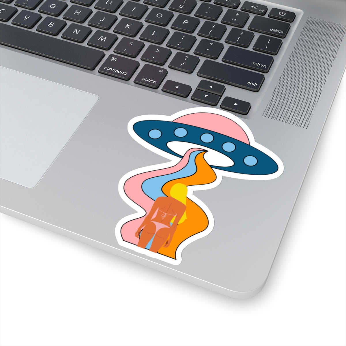 Bikini Abduction Kiss-Cut Stickers