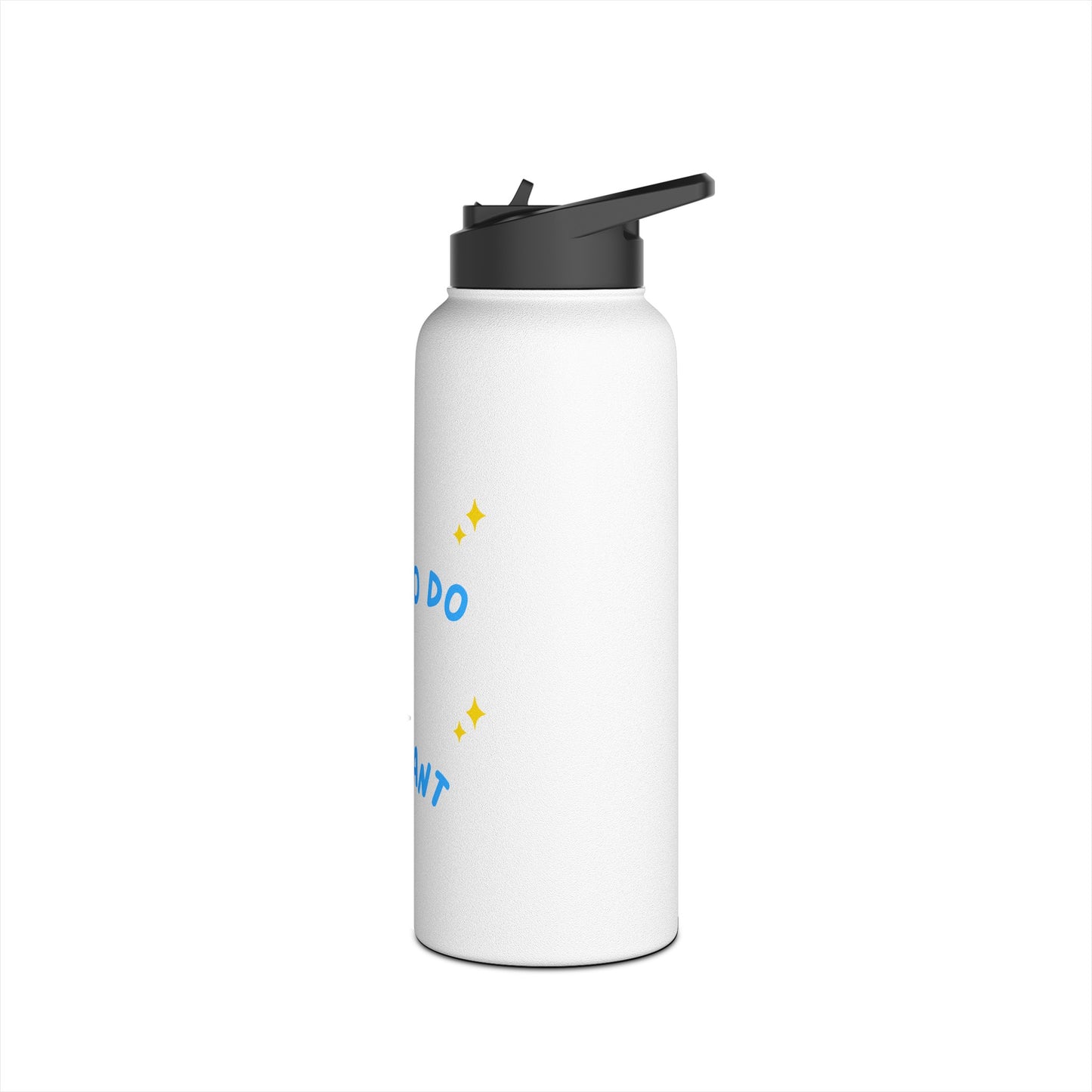 Free To Do What I Want Stainless Steel Water Bottle, Standard Lid