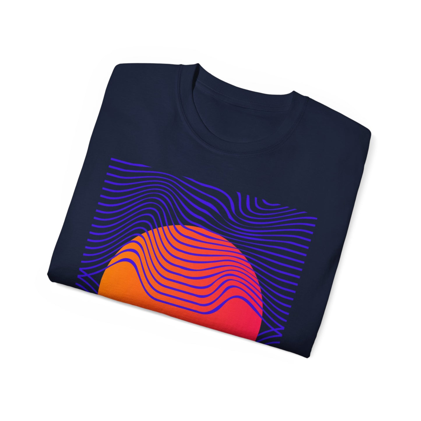 Camiseta unisex de algodón ultrafino Waves EU