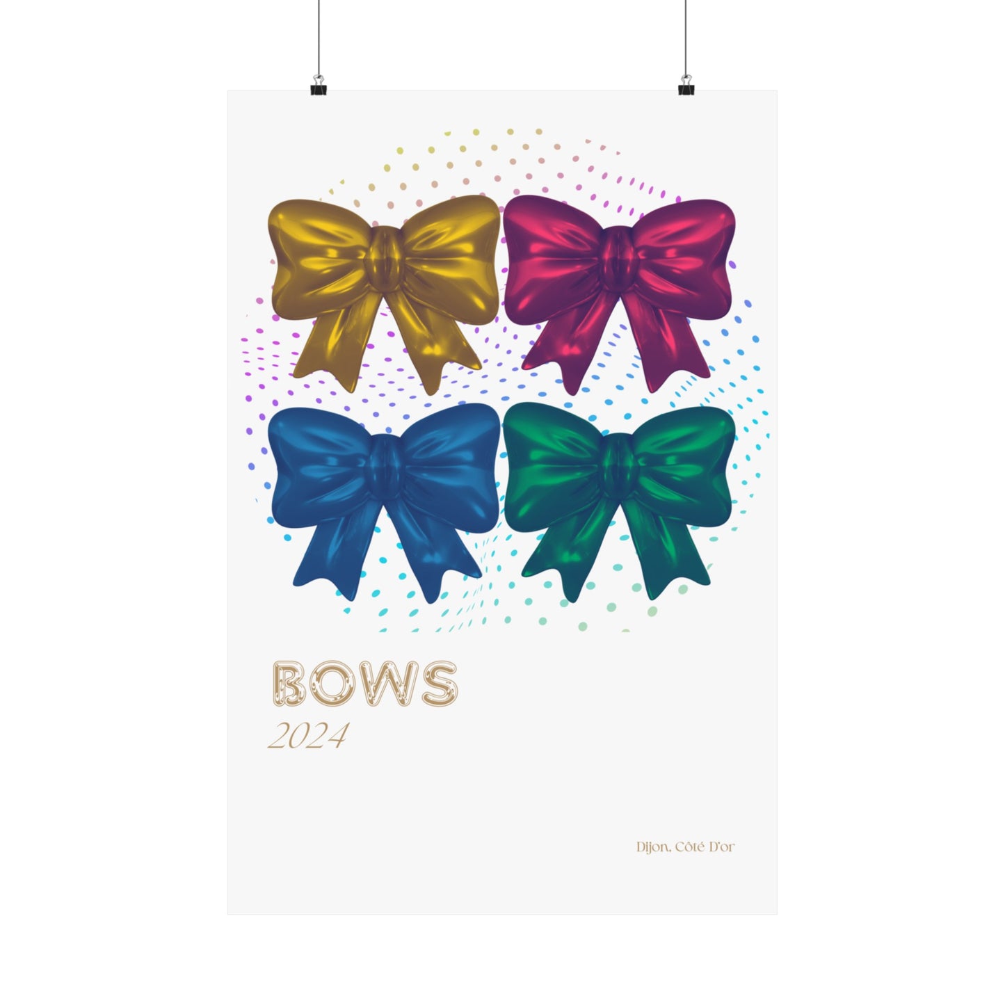 Bows Vertical Posters