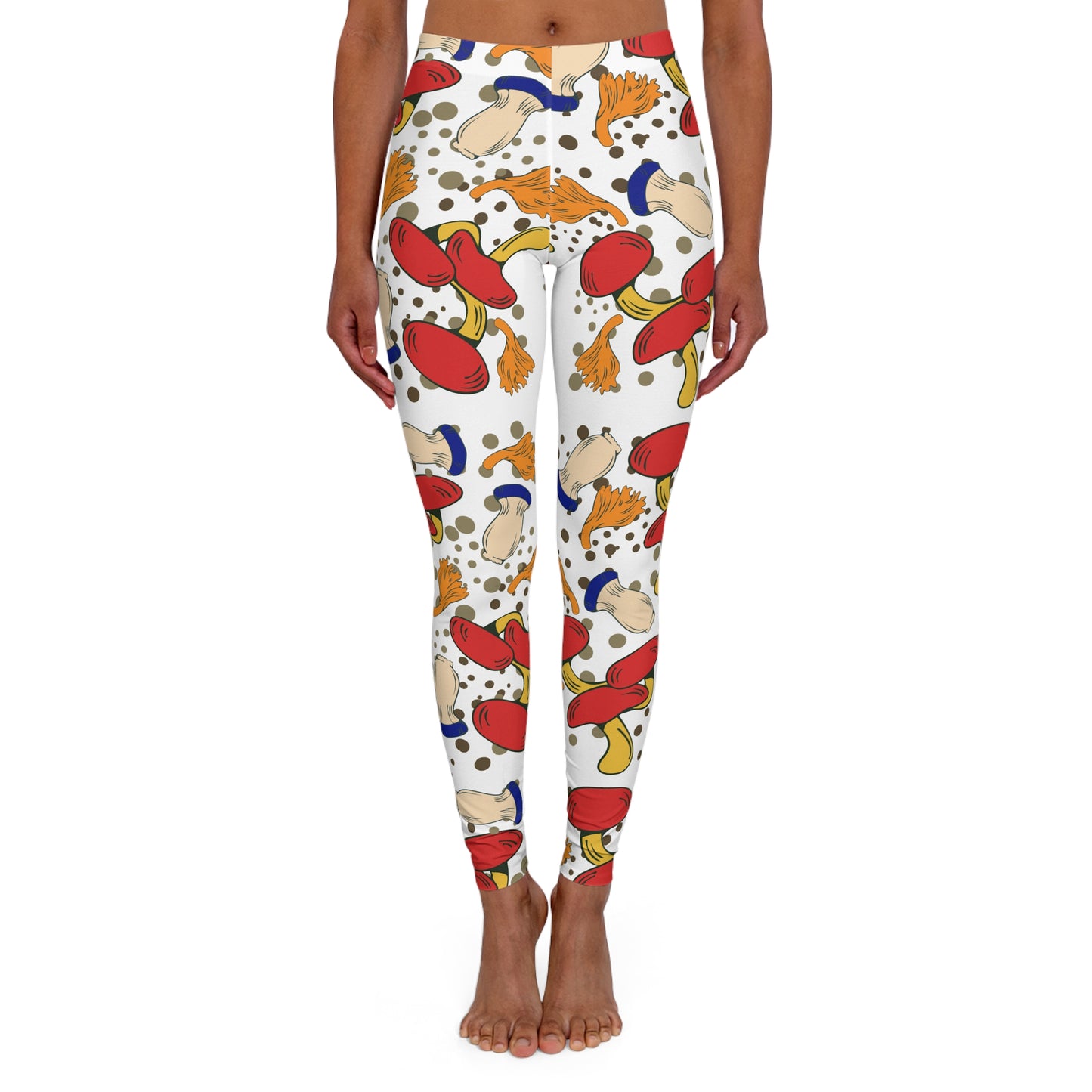 Retro Mushrooms Leggings