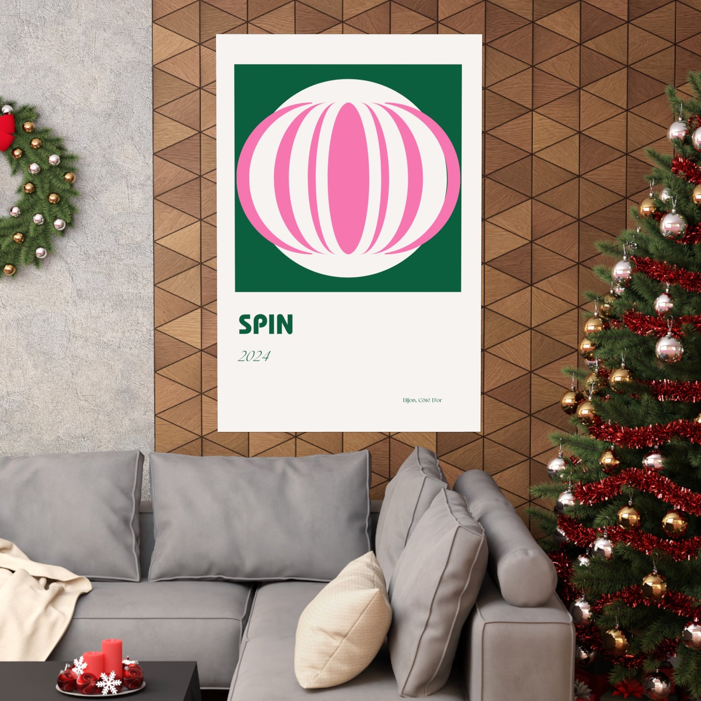 Spin Vertical Posters