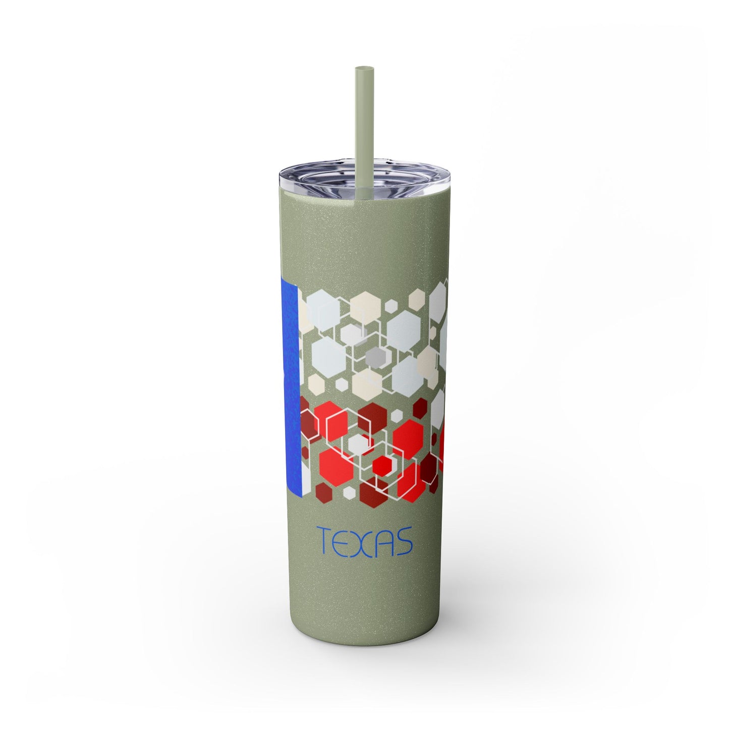 Modern Texas Tumbler with Straw, 20oz