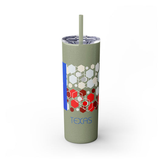 Modern Texas Tumbler with Straw, 20oz