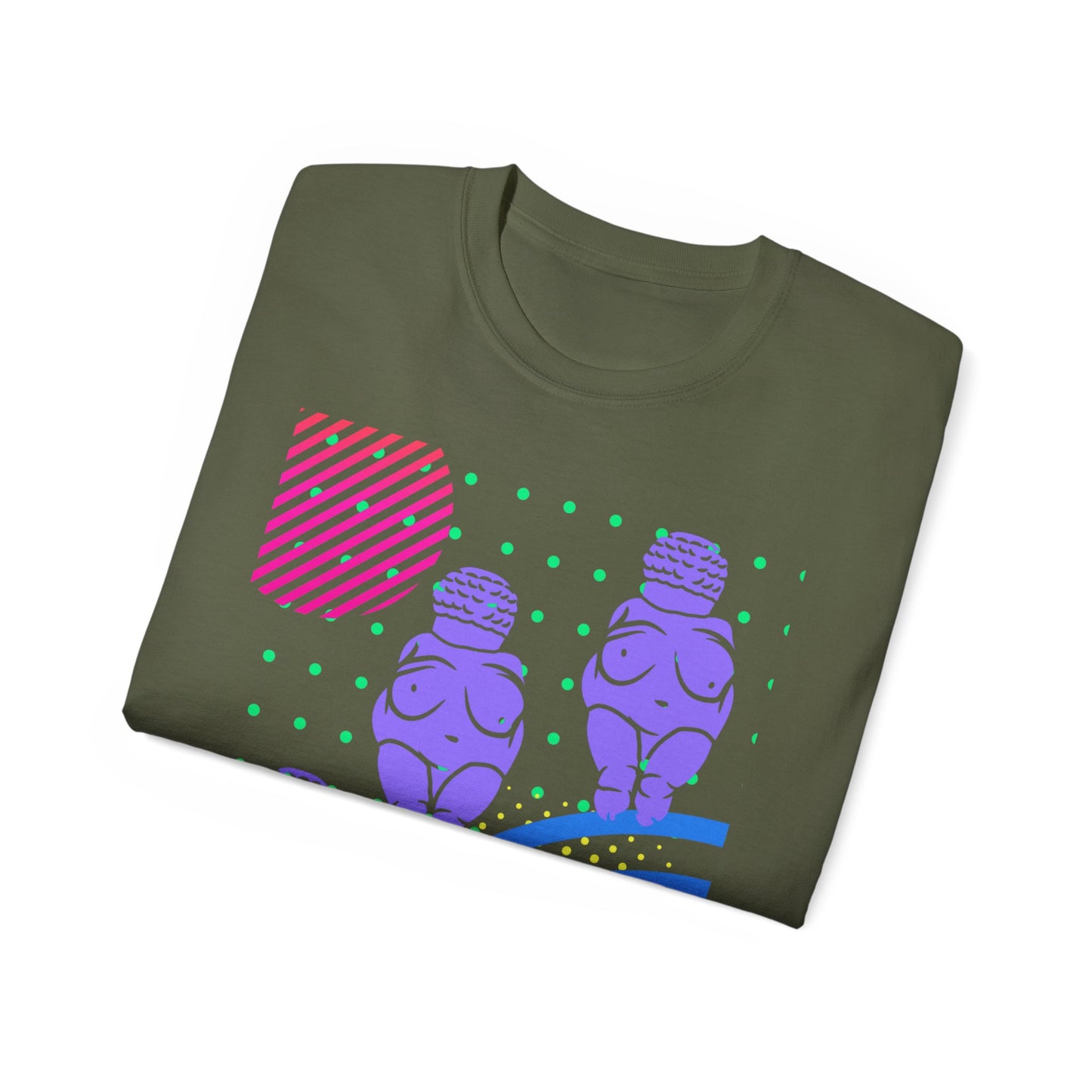 Camiseta unisex de algodón ultrafino Neon Goddess de la UE