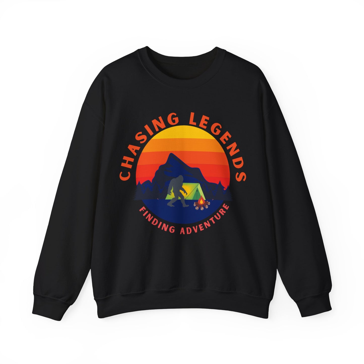 Bigfoot Adventure: Chasing Legends Unisex Heavy Blend™ Crewneck Sweatshirt EU