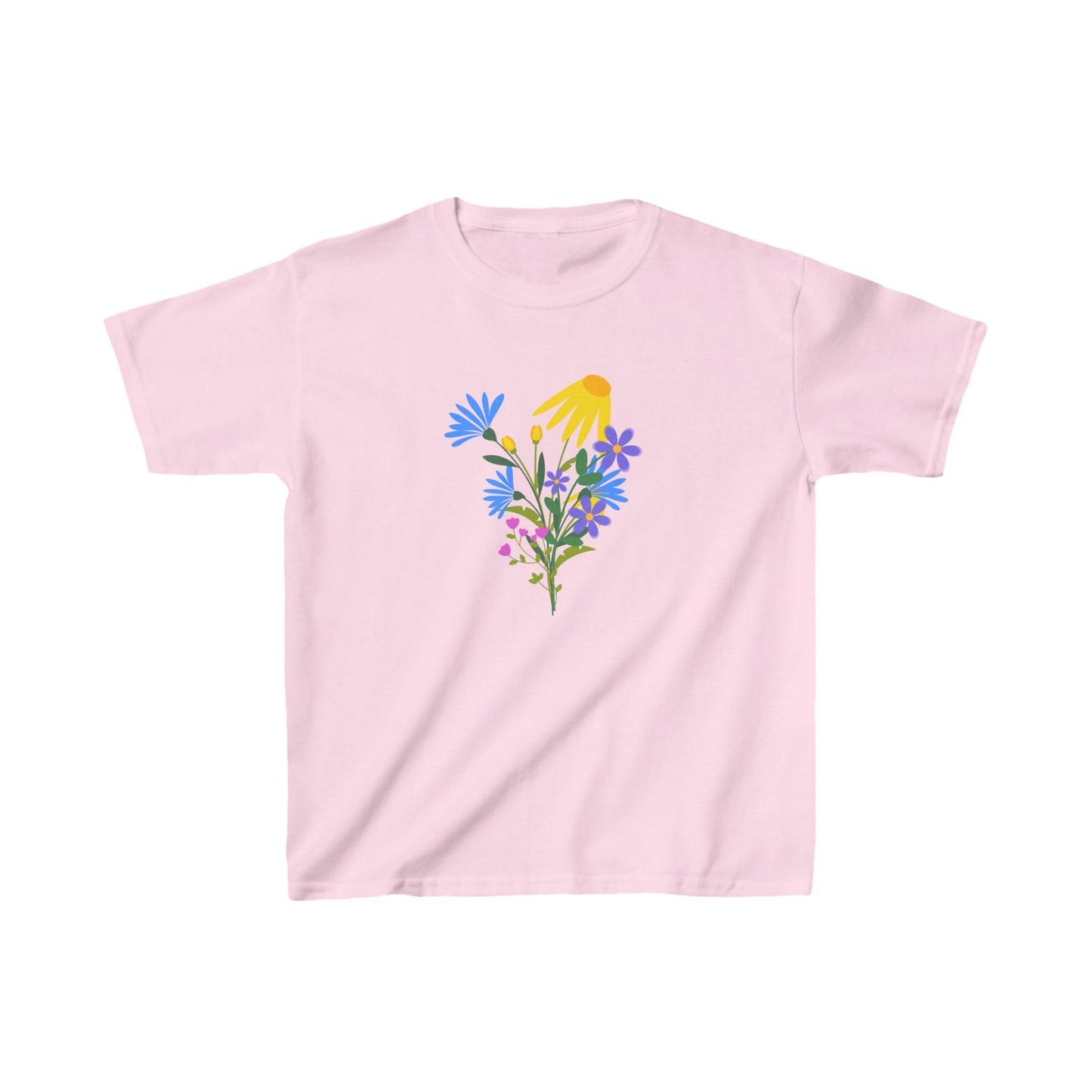 Spring Flowers Kids Heavy Cotton™ Tee