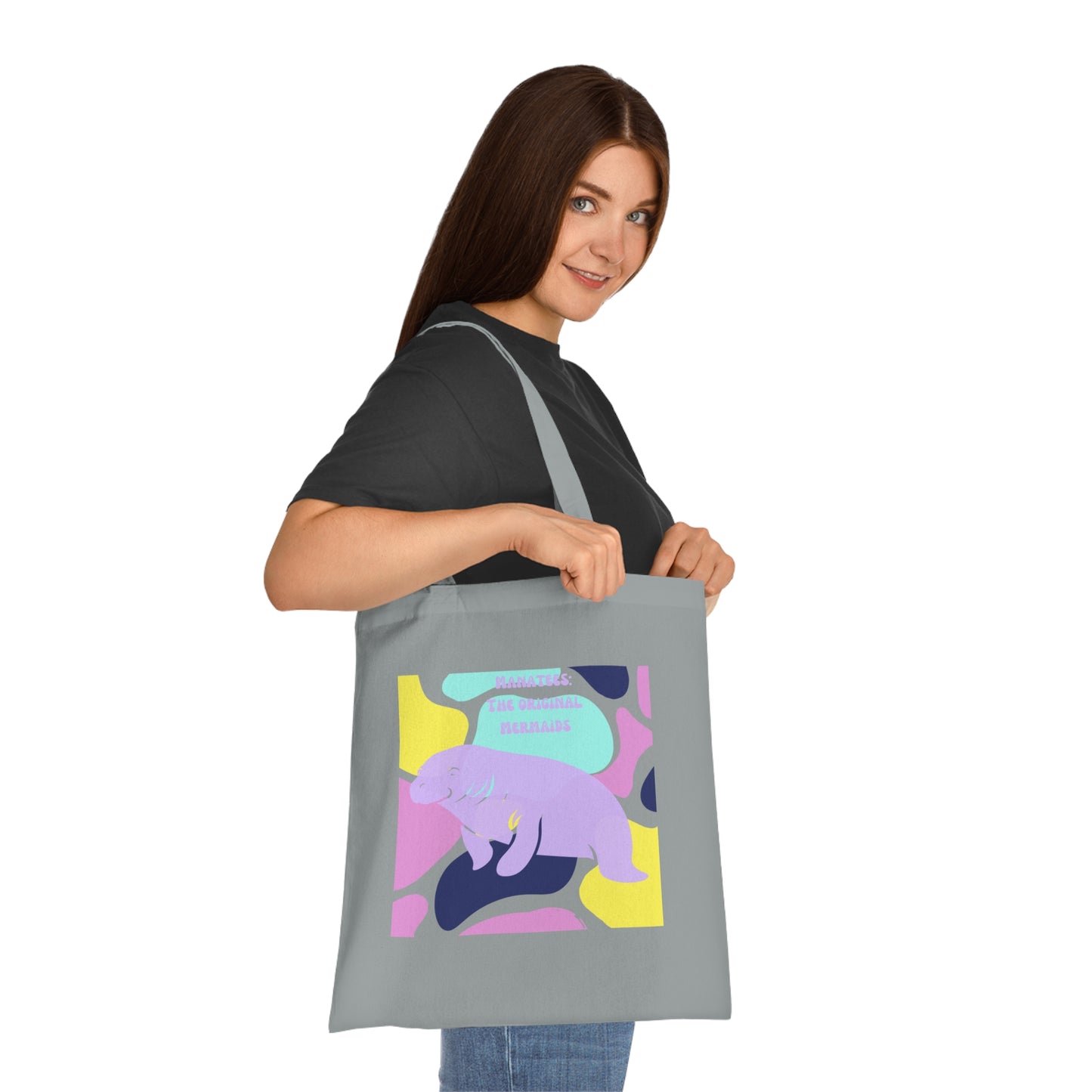 The Original Mermaid Manatee Tote Bag EU