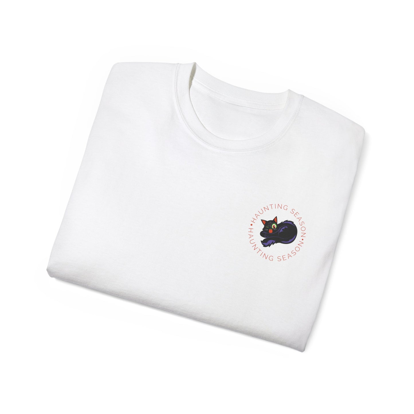 Haunting Cat Unisex Ultra Cotton Tee EU