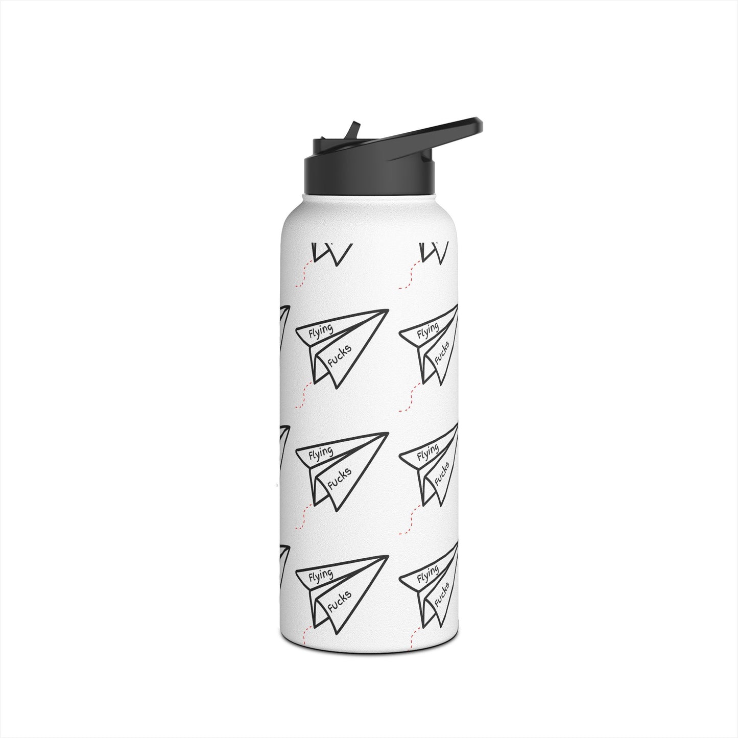 Flying Friggs Stainless Steel Water Bottle, Standard Lid