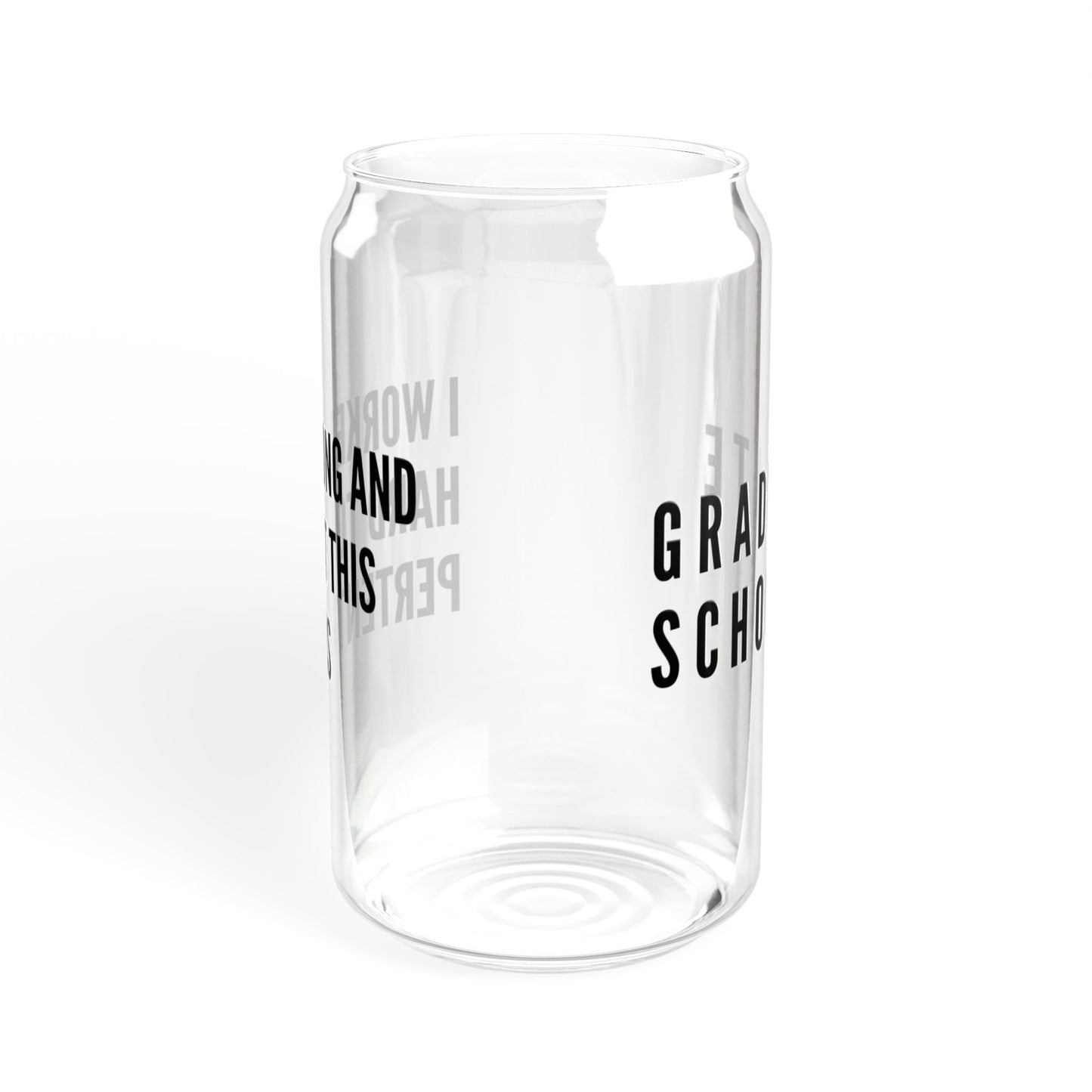 Graduate School Sipper Glass, 16oz