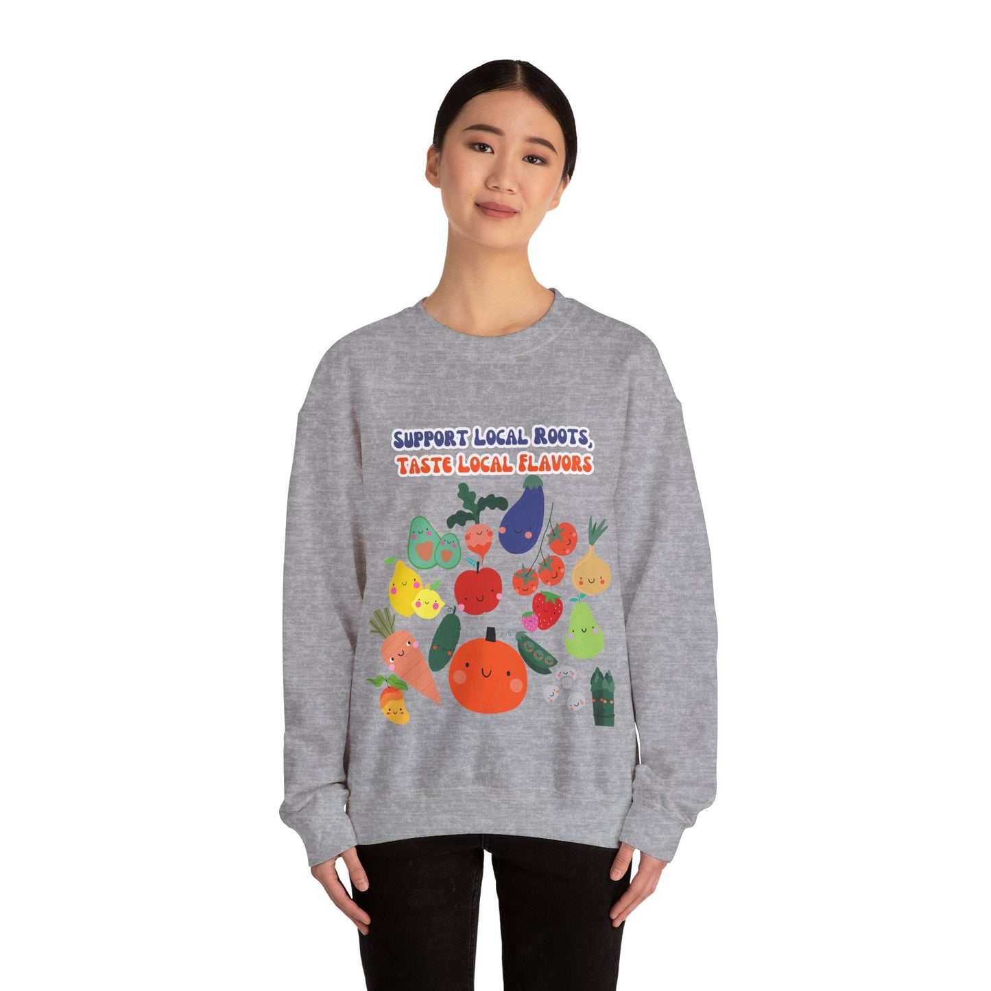 Local Roots Club Unisex Heavy Blend™ Crewneck Sweatshirt