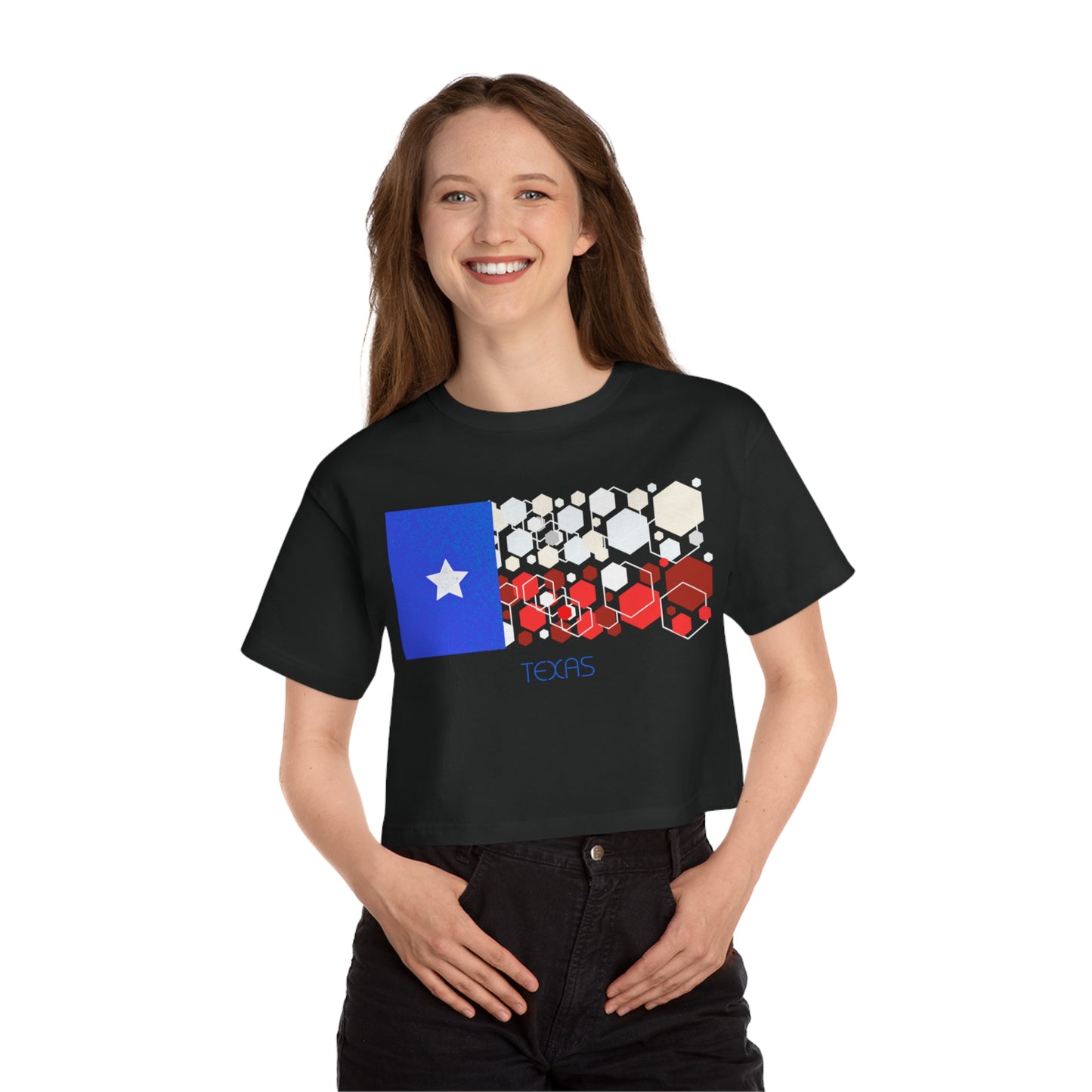 Modern Texas Champion Women's Heritage Cropped T-Shirt