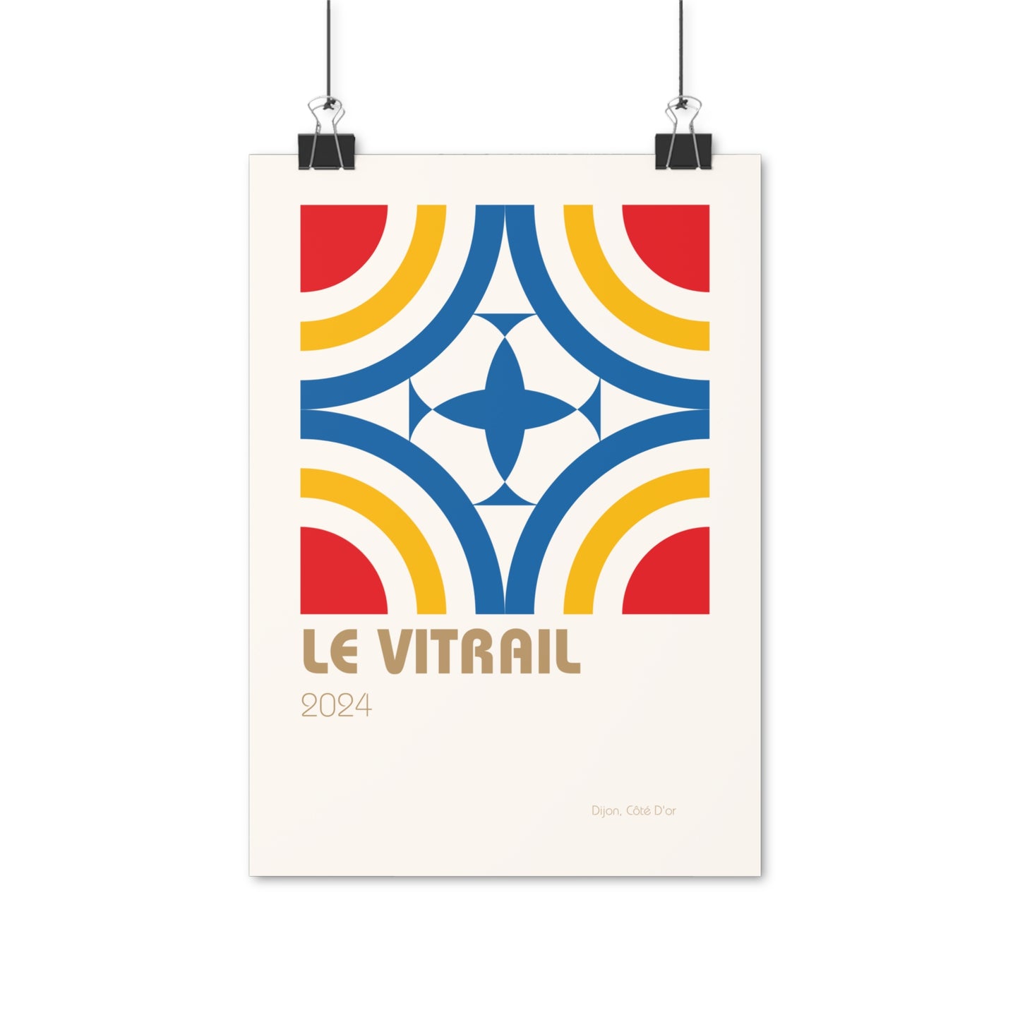 Le Vitrail Vertical Posters EU