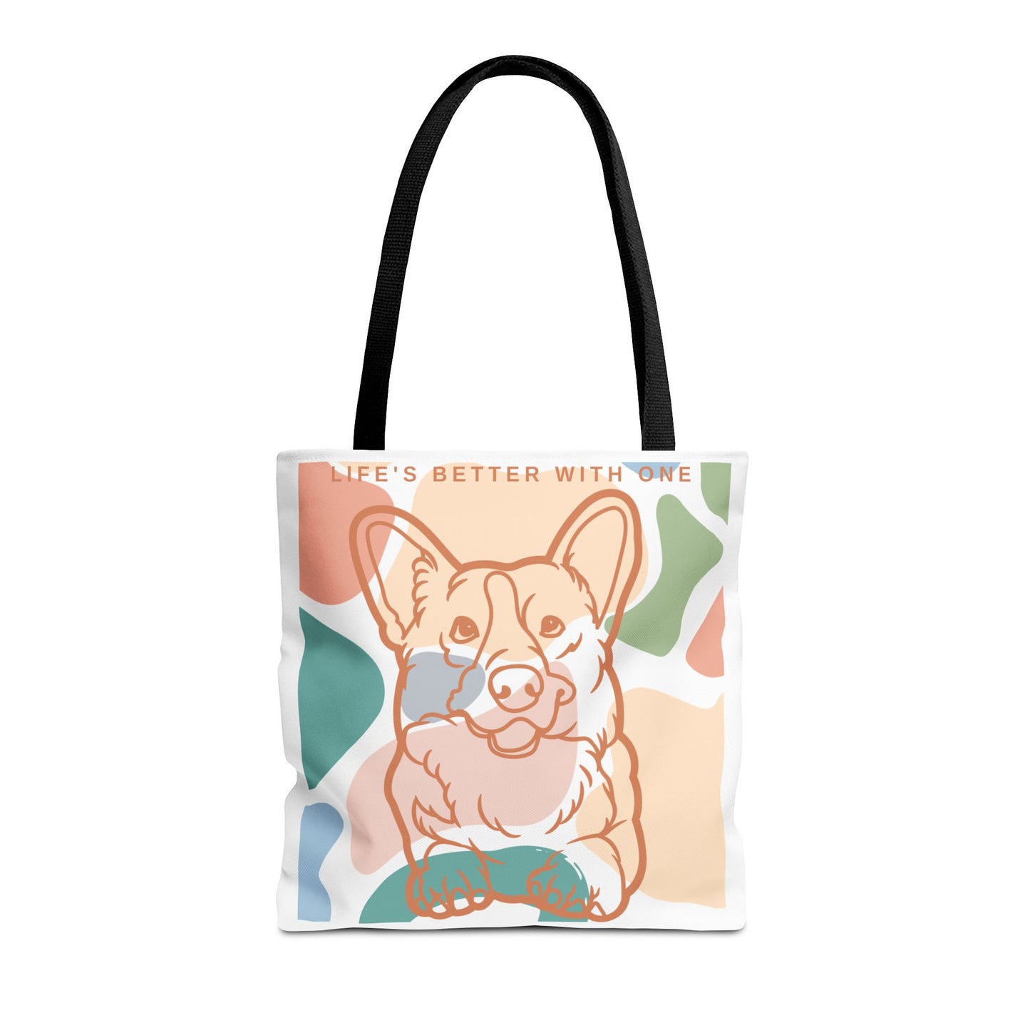 Cute Corgi Tote Bag