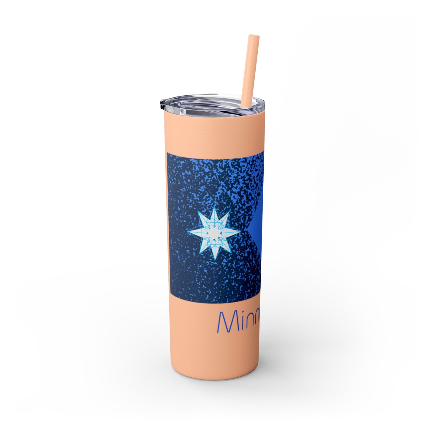 Modern Minnesota Tumbler with Straw, 20oz