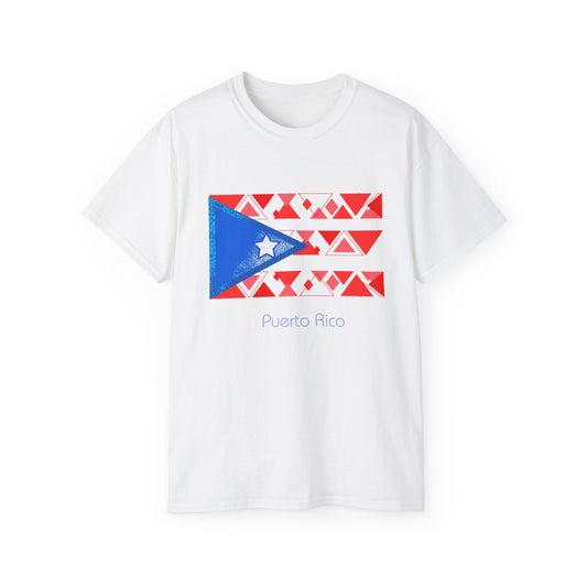 Camiseta unisex de algodón ultra fino de Puerto Rico 