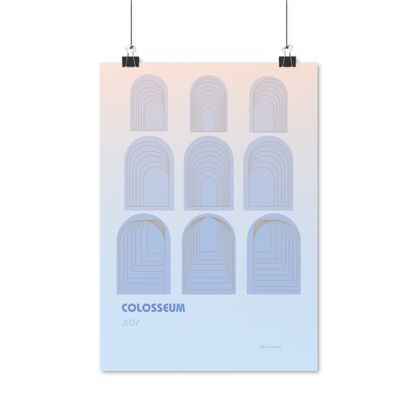 Colosseum Vertical Posters EU